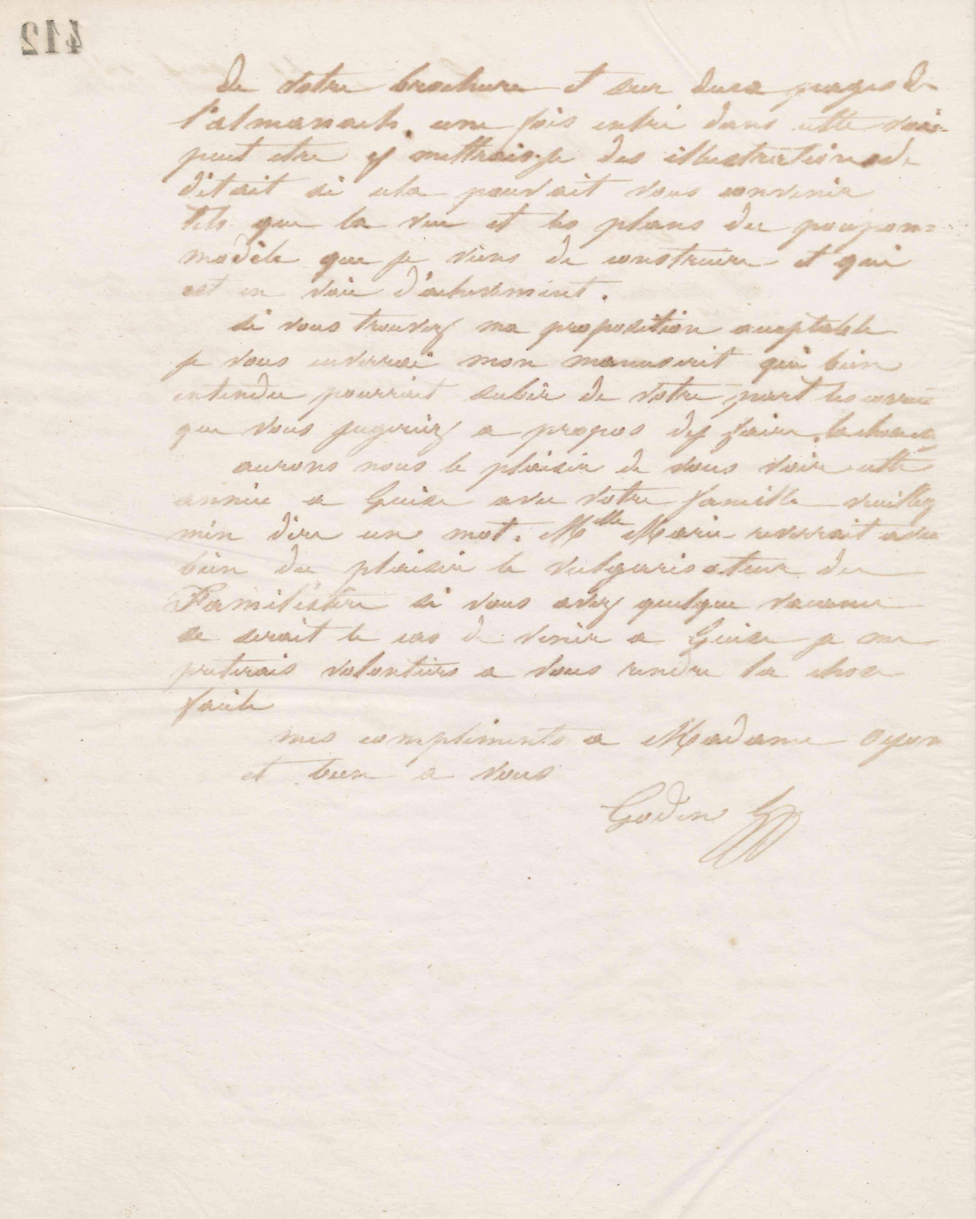 Jean-Baptiste André Godin à Auguste Oyon, 19 août 1866 Jean-Baptiste André Godin à Auguste Oyon, 19 août 1866