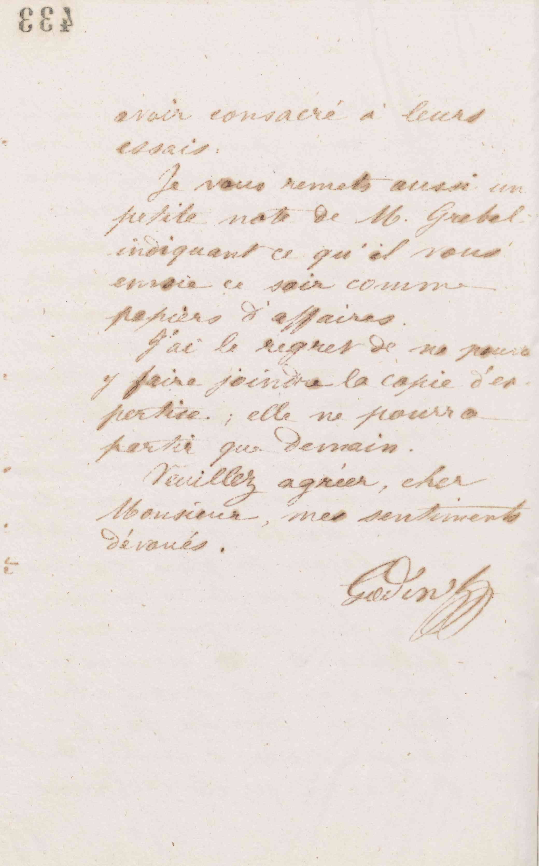 Jean-Baptiste André Godin à Jean-Augustin Barral, 25 mars 1874