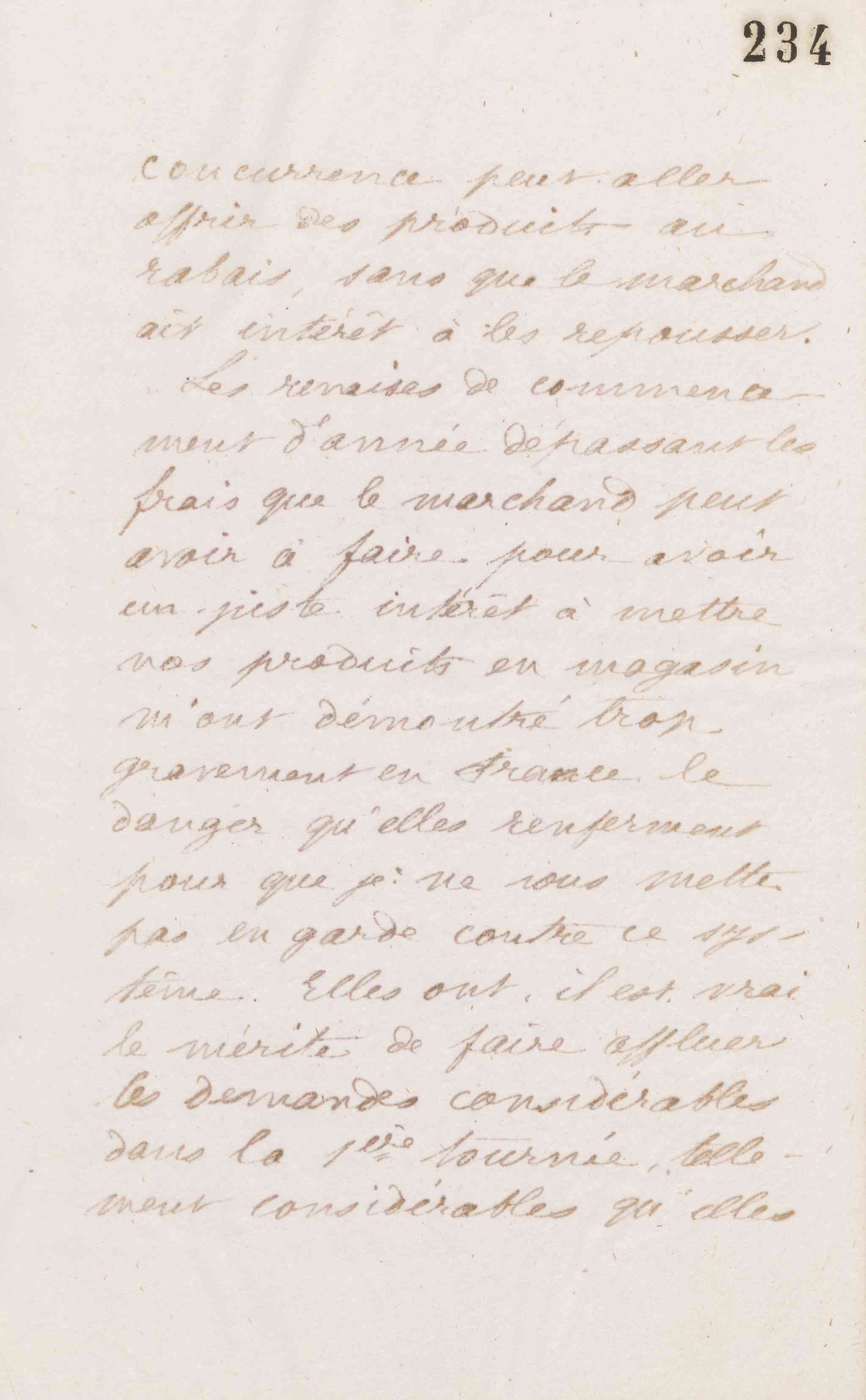 Jean-Baptiste André Godin à Eugène André, 15 janvier 1874