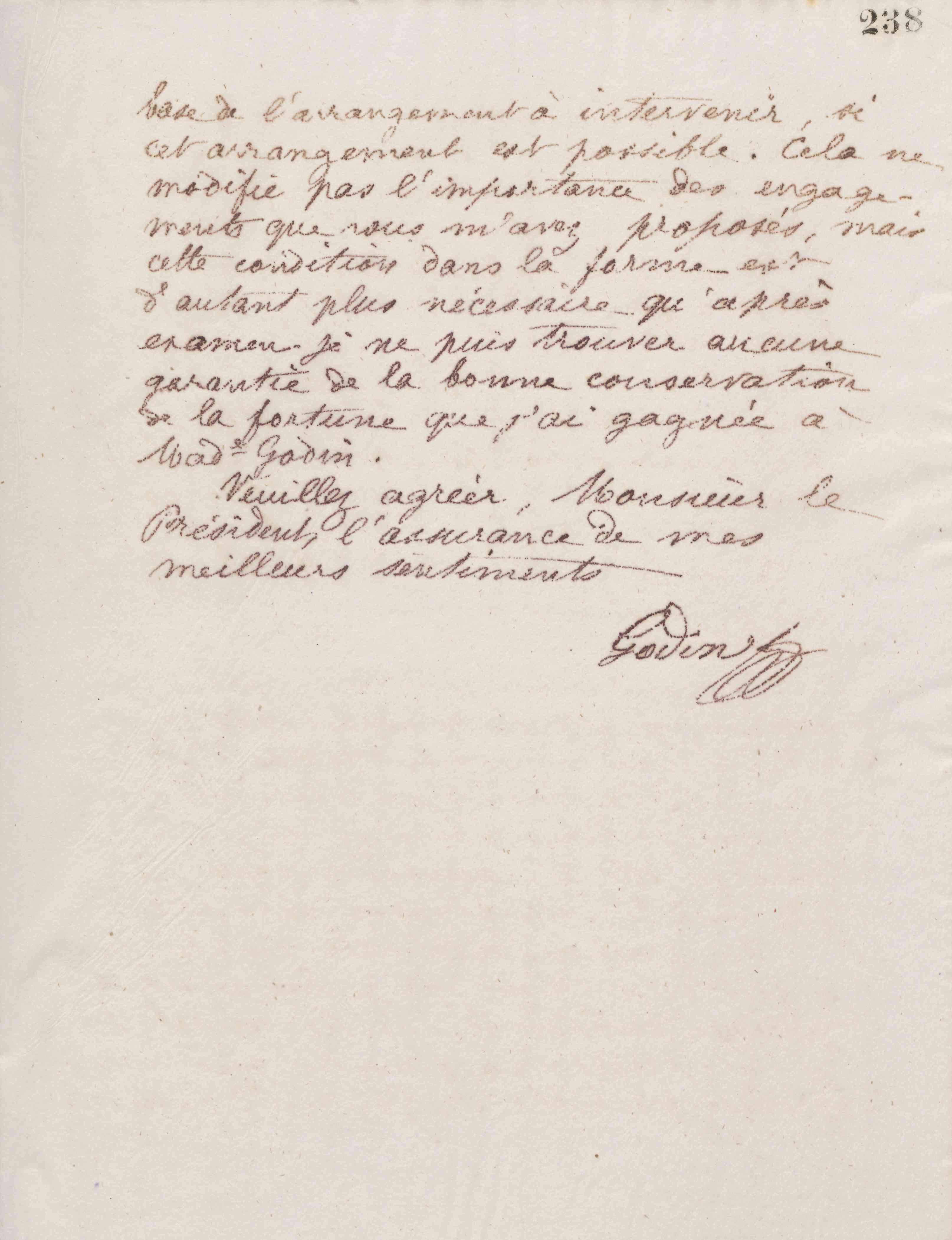 Jean-Baptiste André Godin à monsieur Quest, 2 février 1876 Jean-Baptiste André Godin à monsieur Quest, 2 février 1876