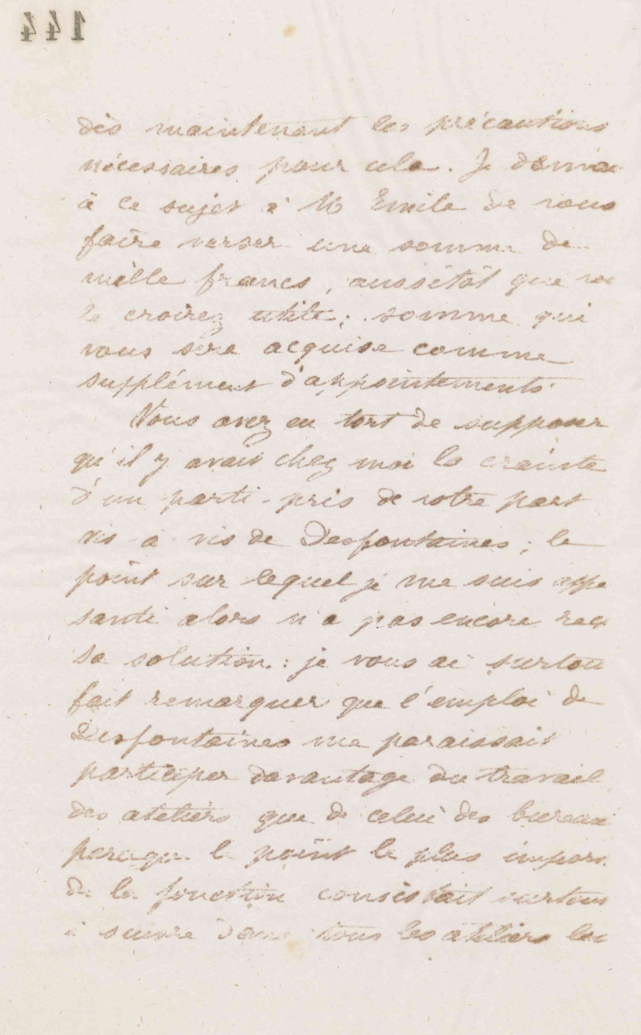 Jean-Baptiste André Godin à monsieur Delaruelle, 9 décembre 1873