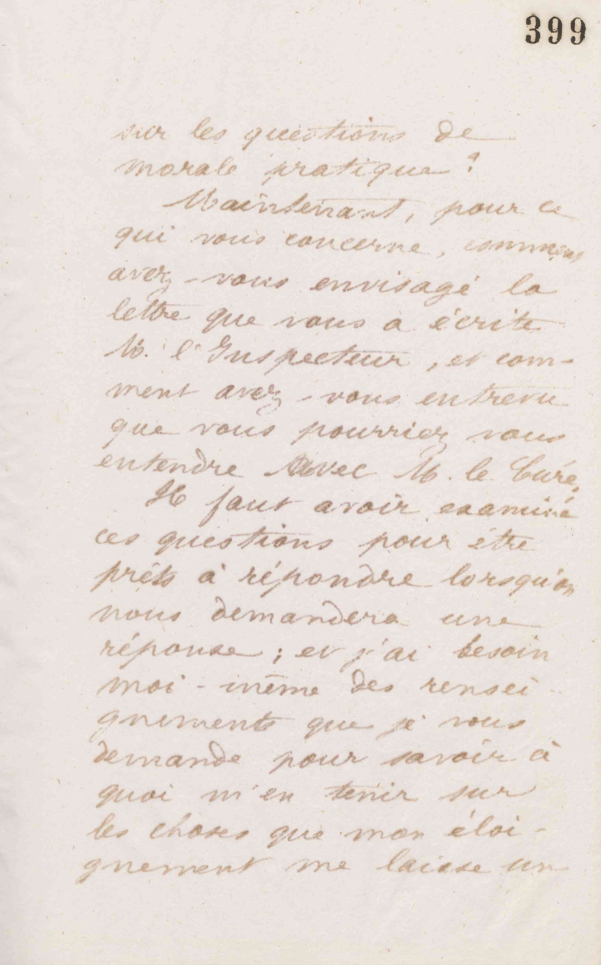 Jean-Baptiste André Godin à Alexandre Onésime Poëtte, 9 mars 1874