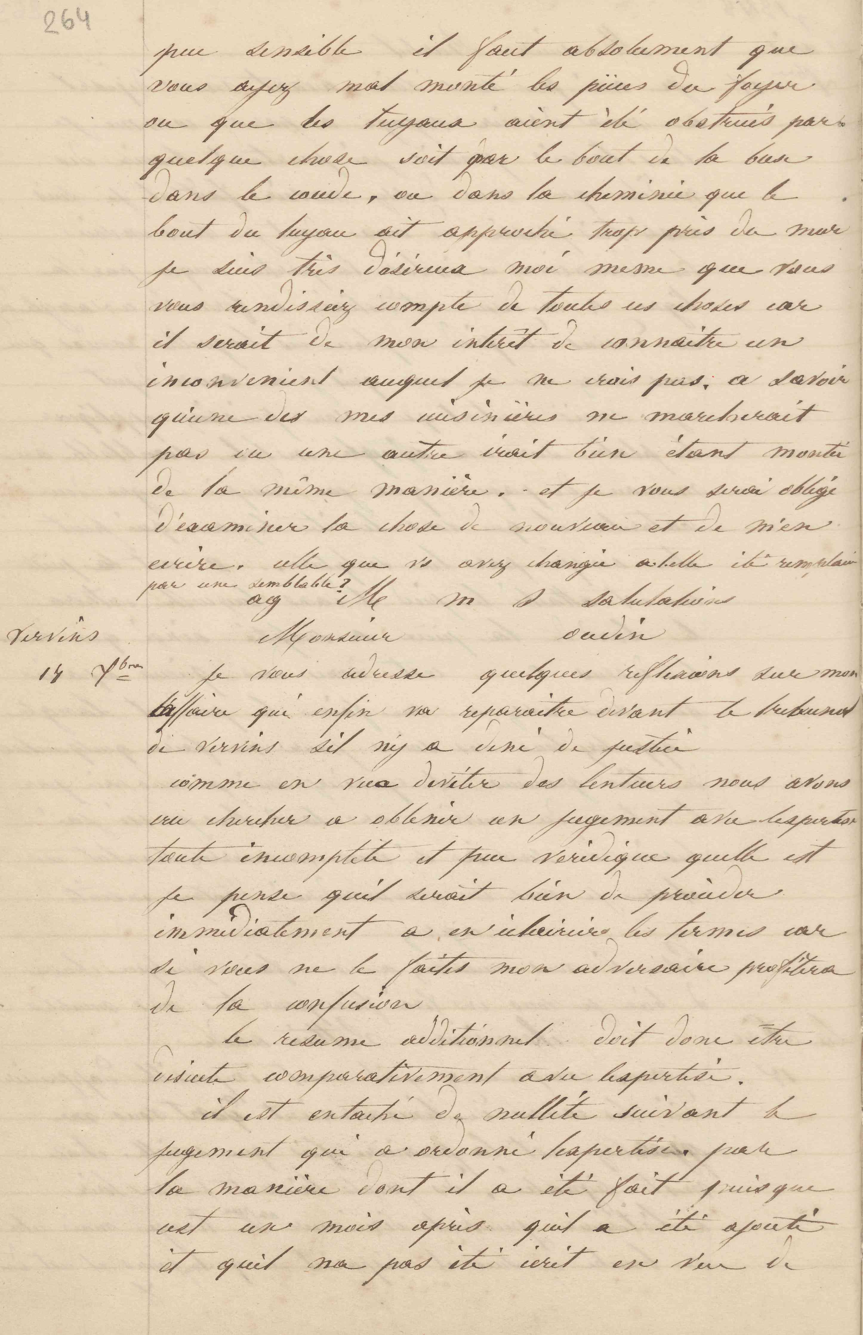 Jean-Baptiste André Godin à monsieur Pottier-André, 15 décembre 1848 Jean-Baptiste André Godin à monsieur Pottier-André, 15 décembre 1848