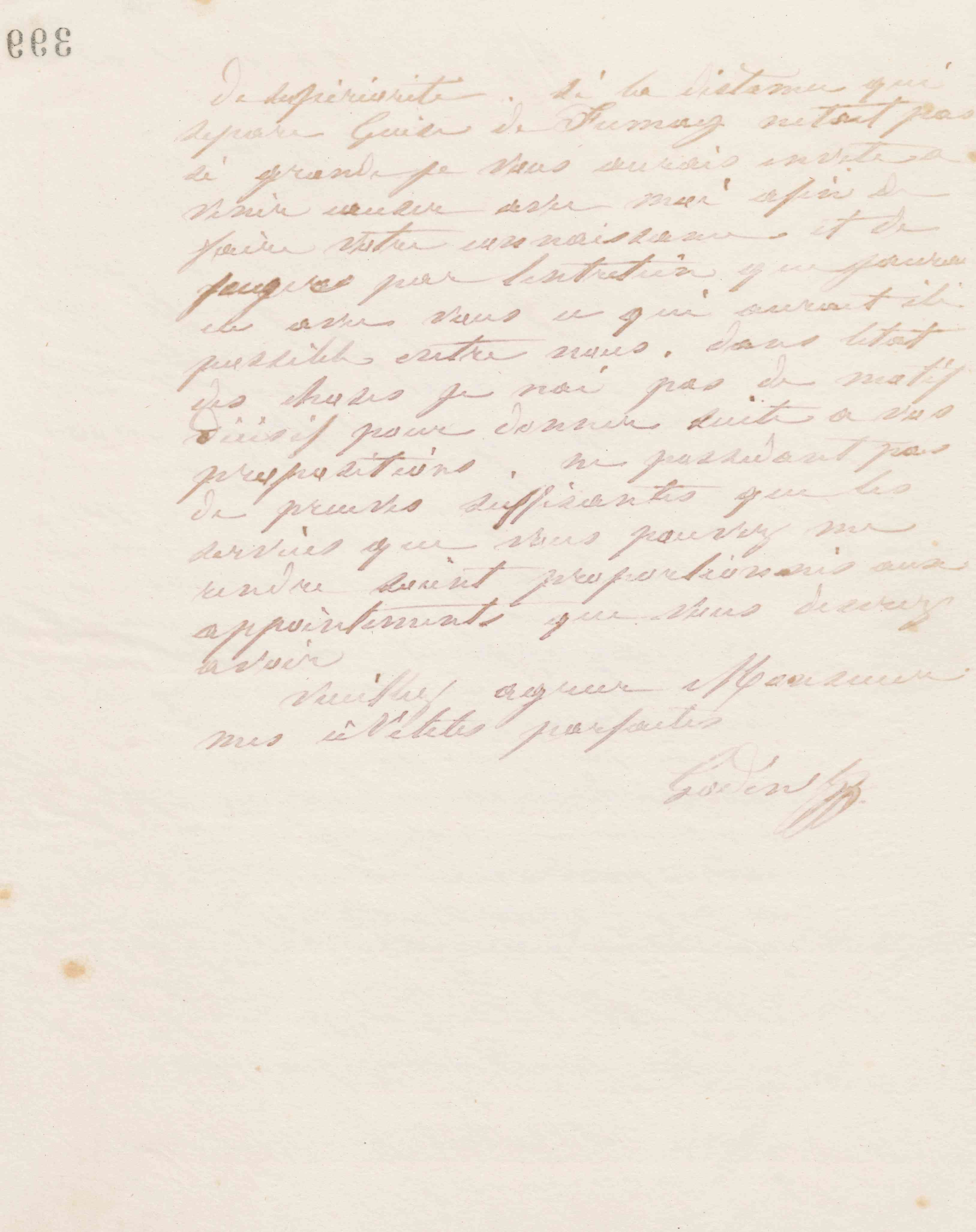 Jean-Baptiste André Godin à Edmond Thiébault, 24 juillet 1869