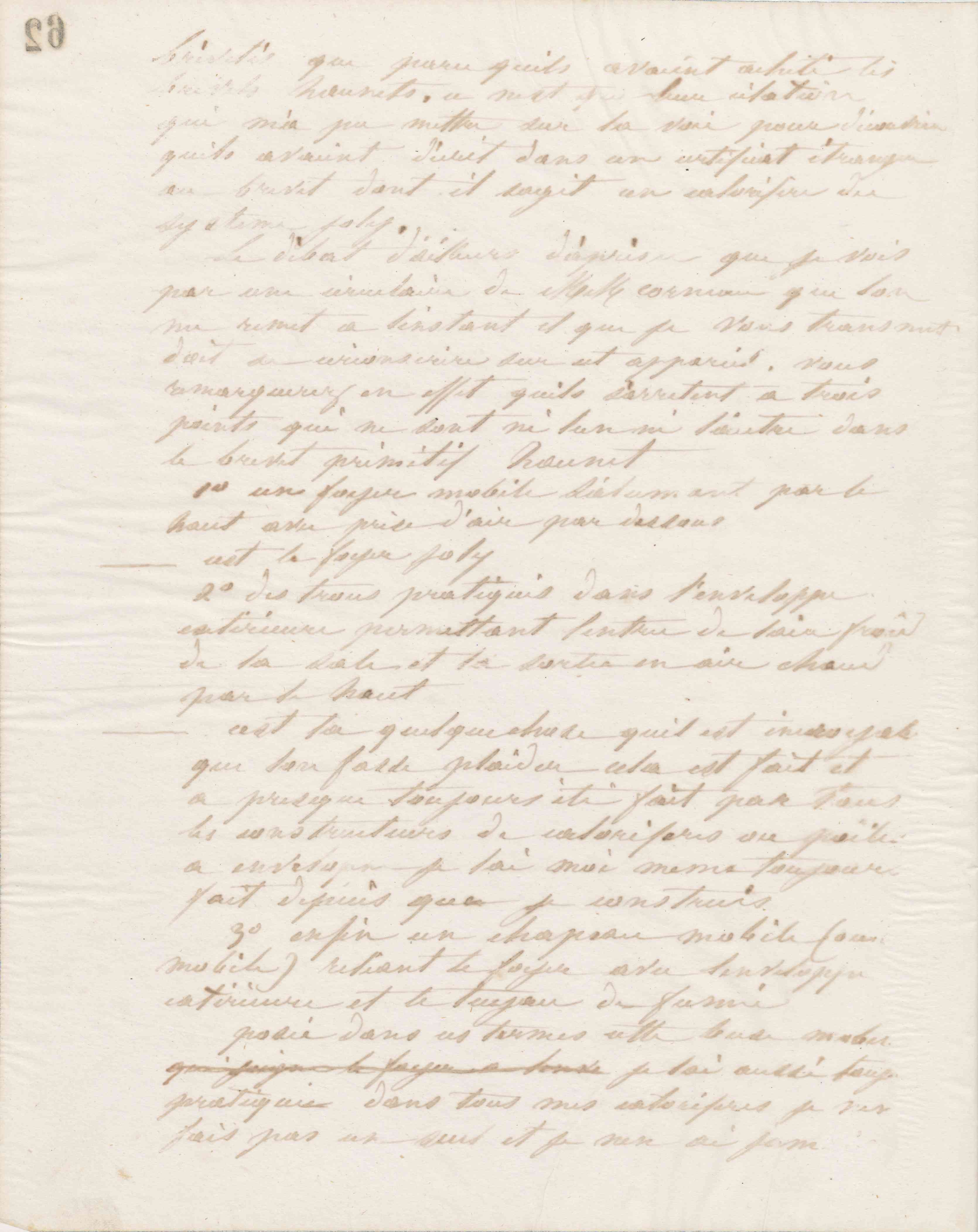 Jean-Baptiste André Godin à monsieur Dureteste, janvier 1864