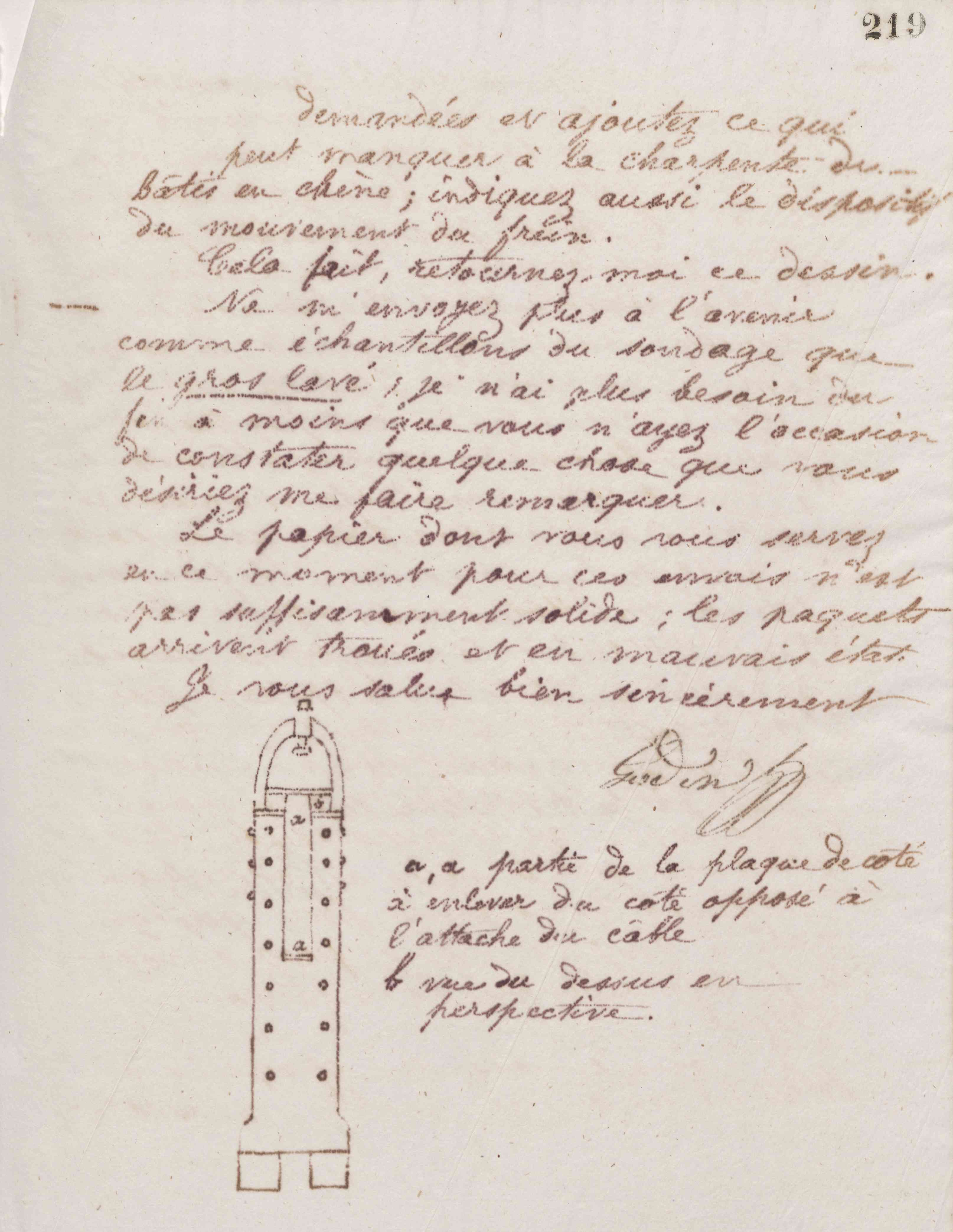Jean-Baptiste André Godin à monsieur Chamolle, 21 janvier 1876 Jean-Baptiste André Godin à monsieur Chamolle, 21 janvier 1876
