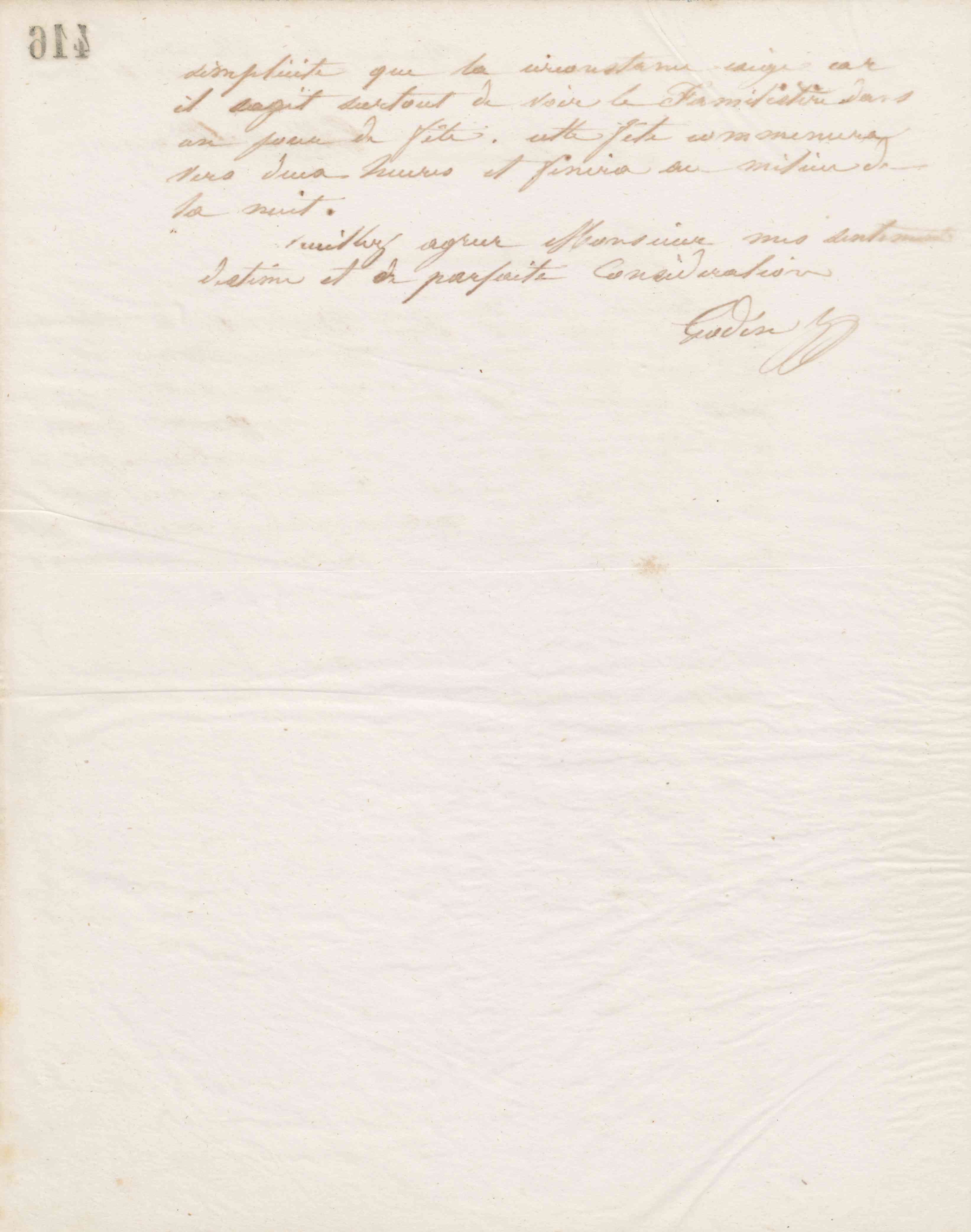 Jean-Baptiste André Godin à Gilbert Stenger, 26 août 1866 Jean-Baptiste André Godin à Gilbert Stenger, 26 août 1866