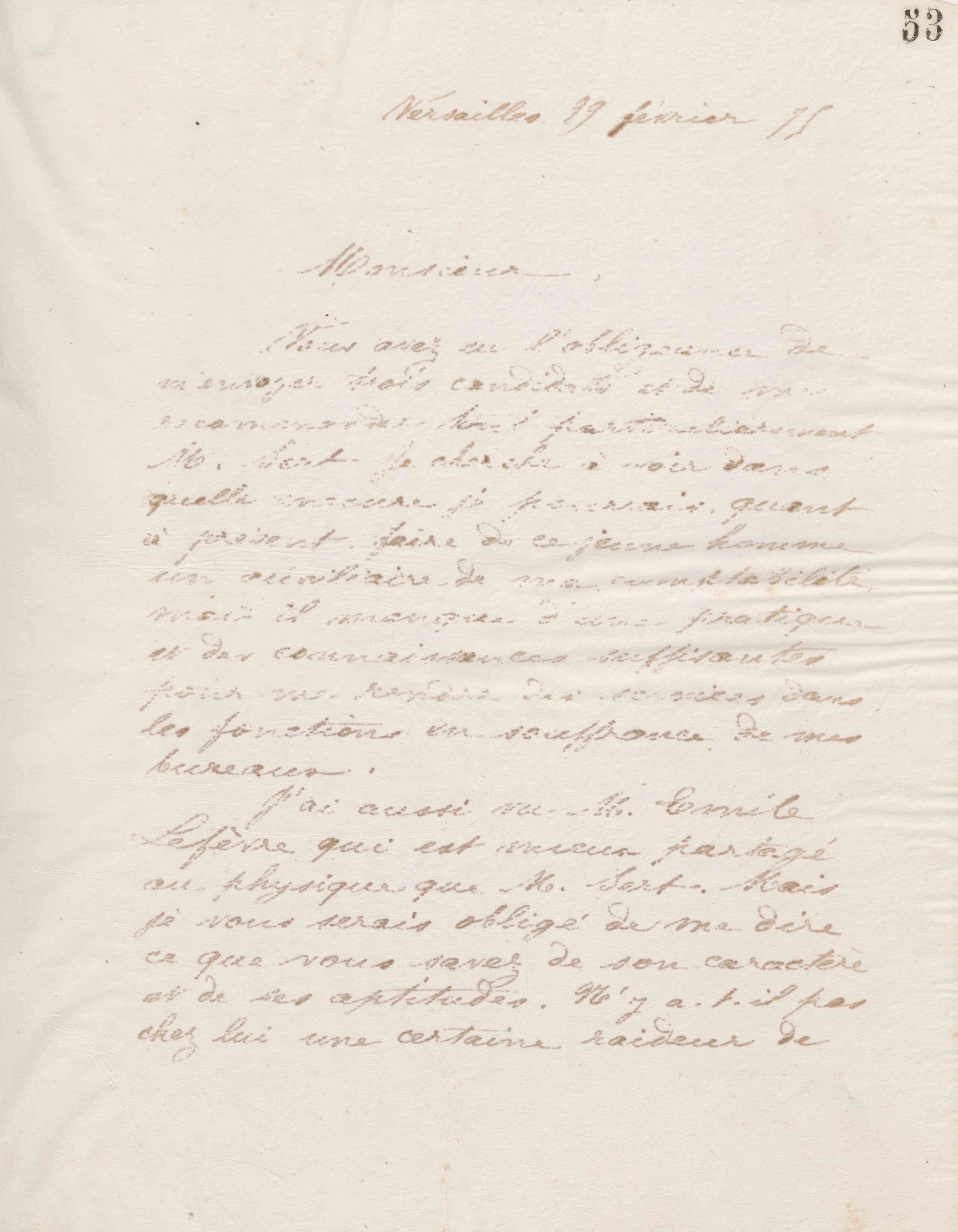 Jean-Baptiste André Godin à Paul Schwaeblé, 1er mars 1875