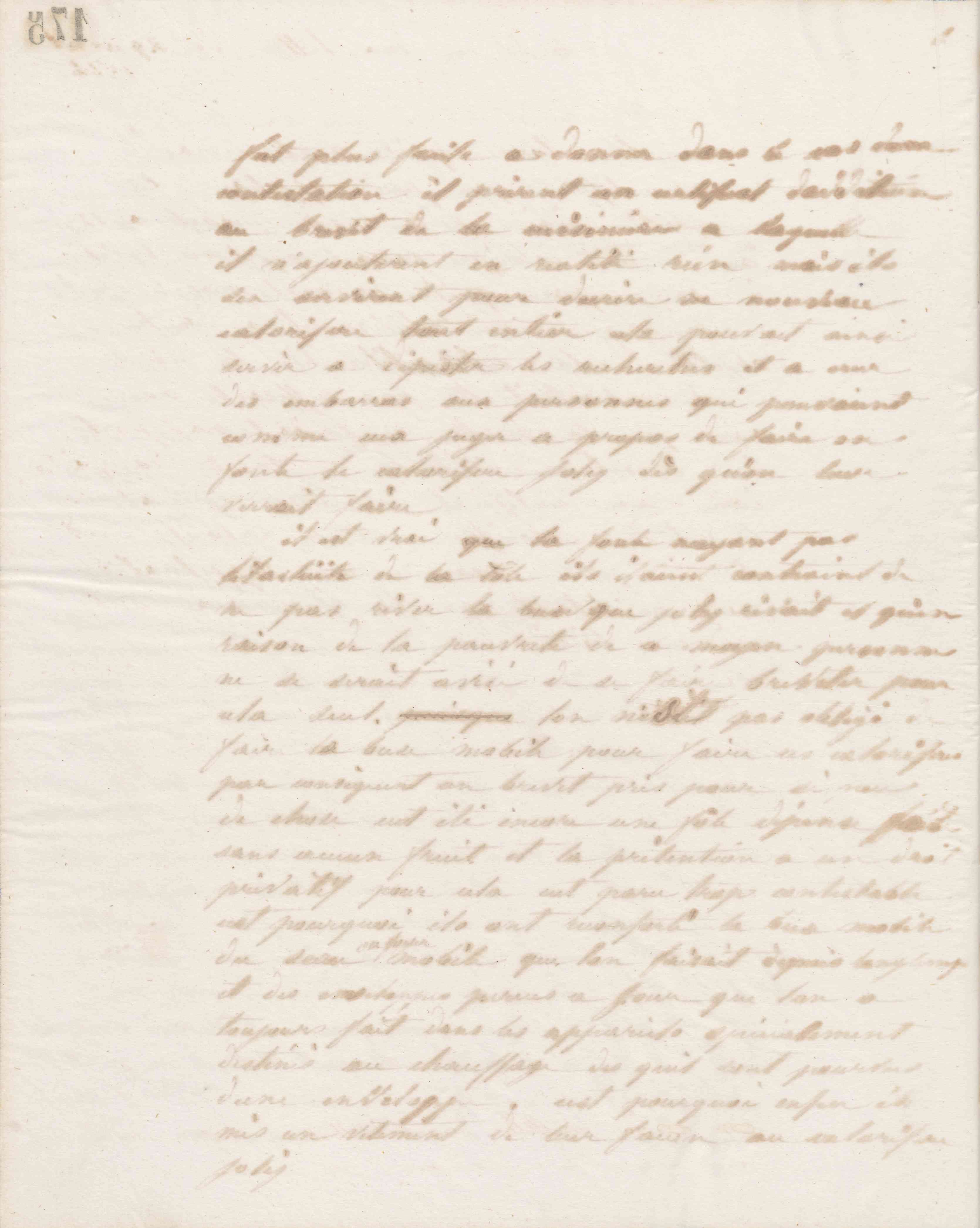 Jean-Baptiste André Godin à monsieur Bertrand, 23 avril 1864