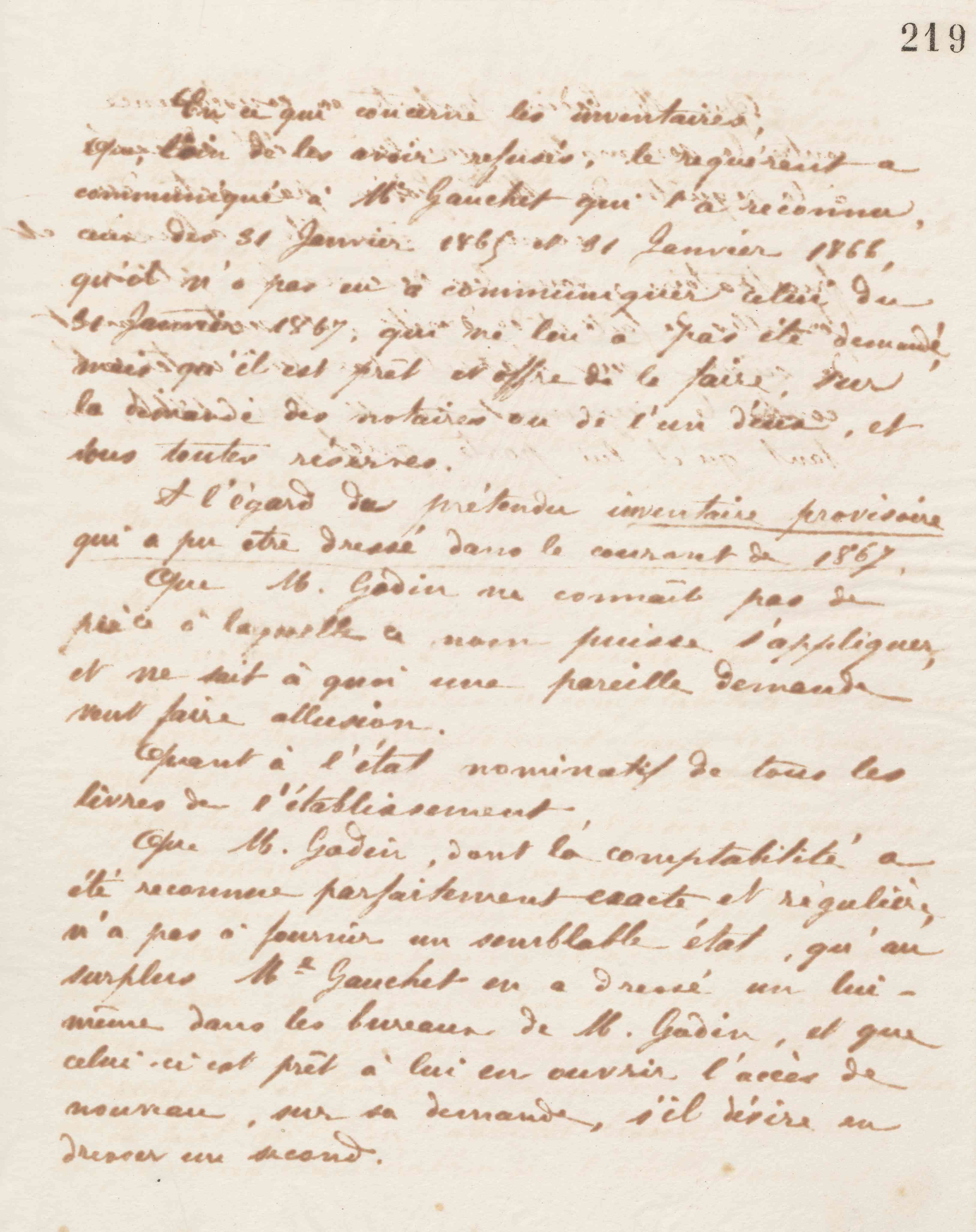 Jean-Baptiste André Godin à Alphonse Delpech, 12 décembre 1867