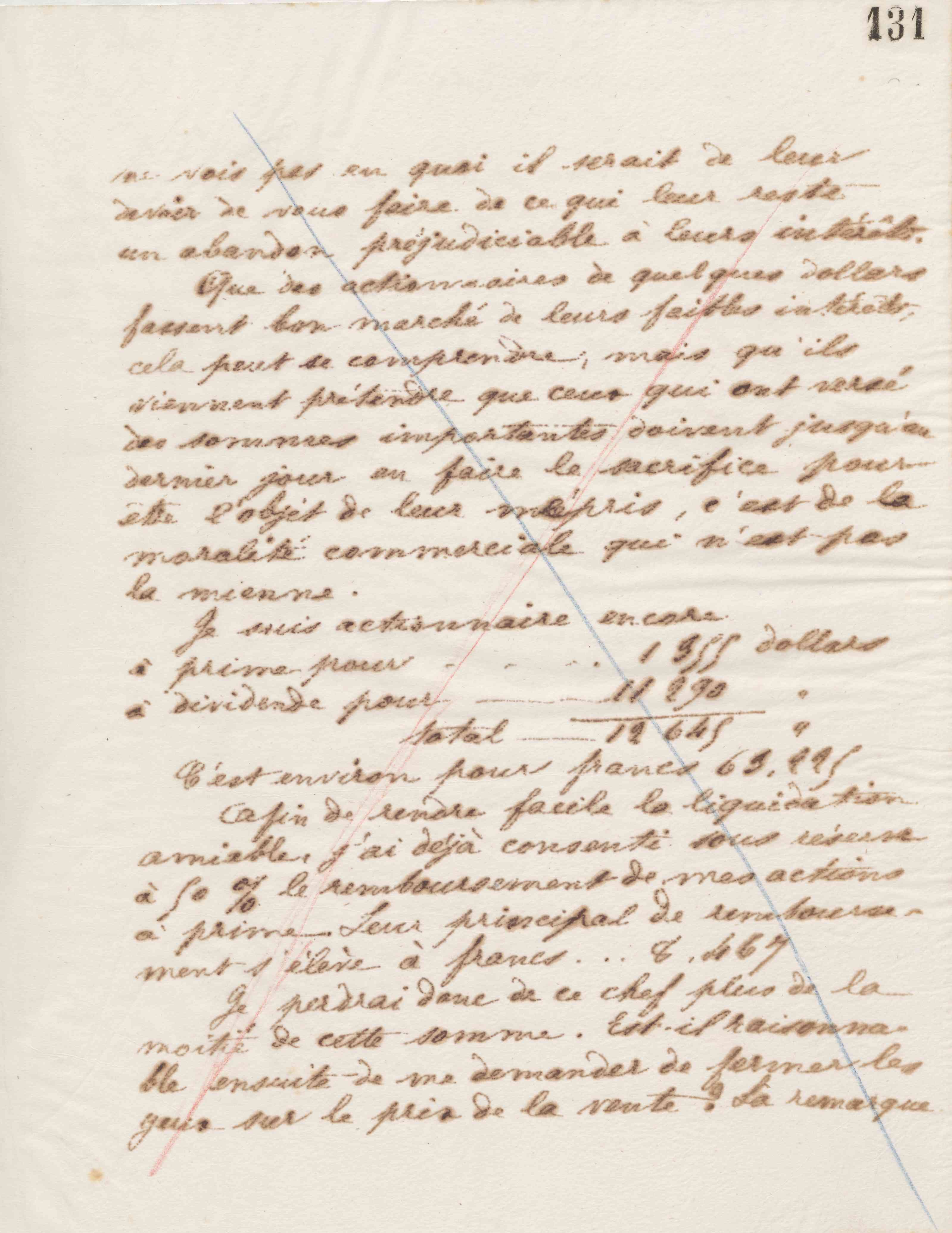 Jean-Baptiste André Godin à François Cantagrel, 9 avril 1875