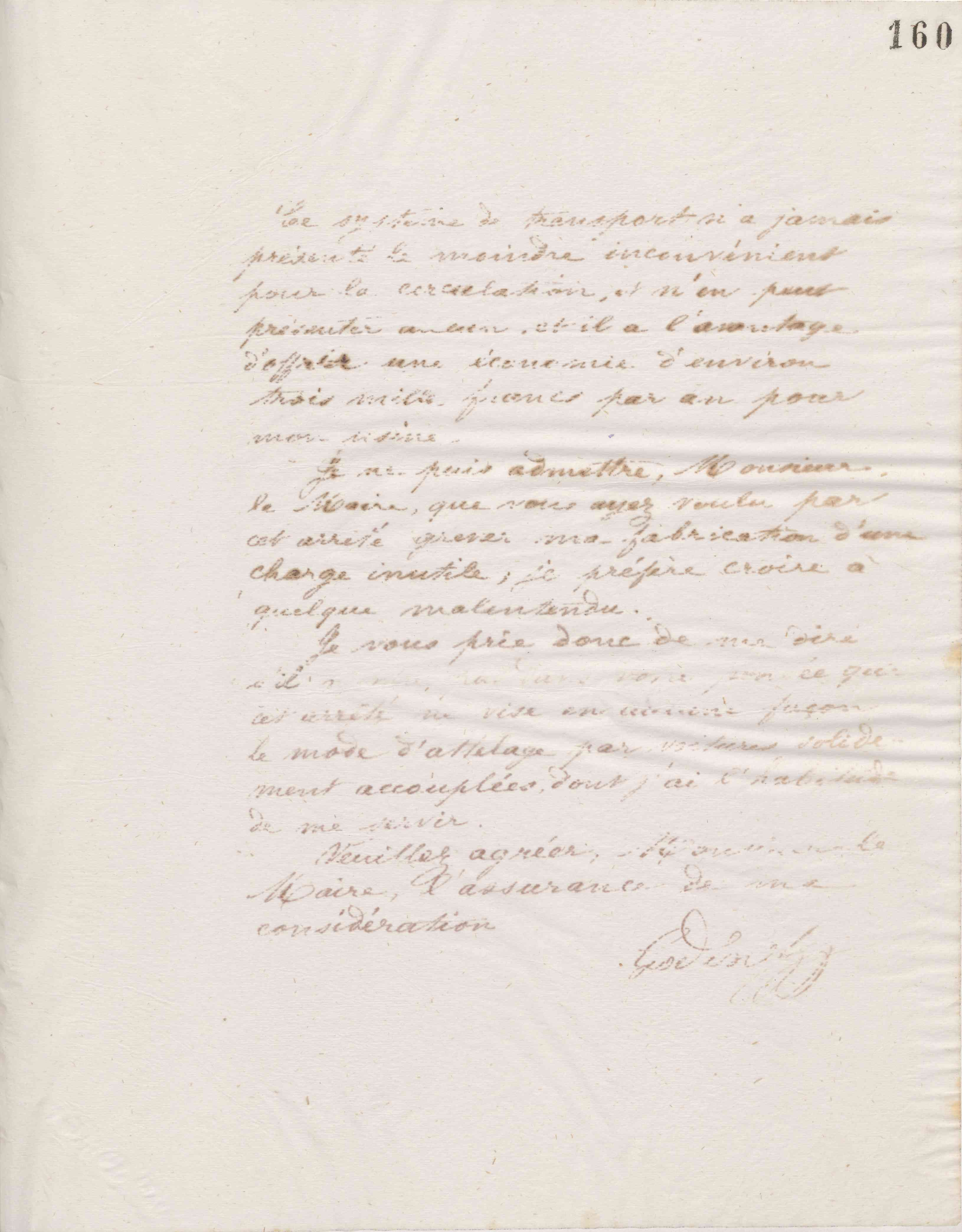 Jean-Baptiste André Godin au maire de Guise, 13 juin 1874 Jean-Baptiste André Godin au maire de Guise, 13 juin 1874