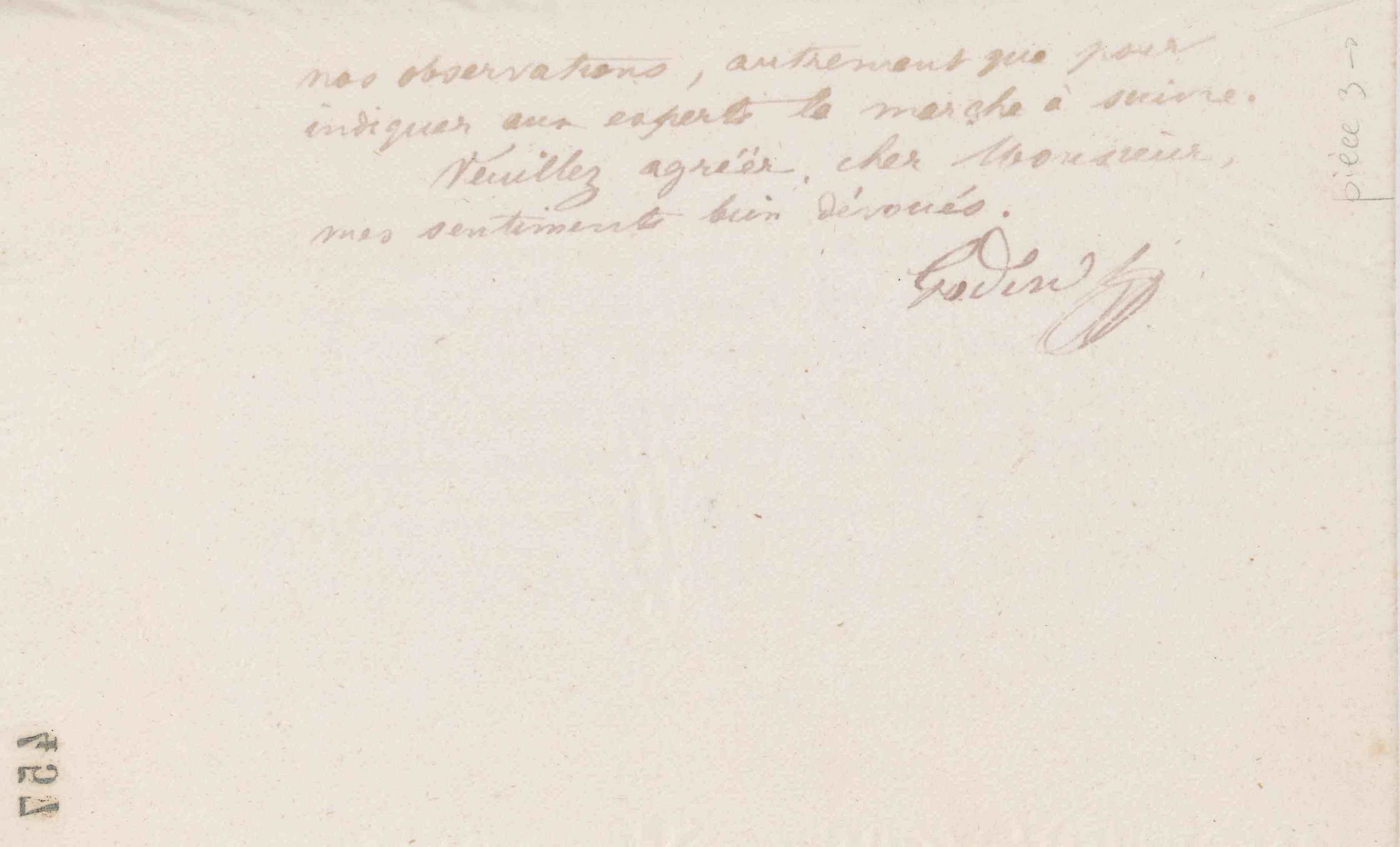 Jean-Baptiste André Godin à Alexandre Tisserant, 11 juillet 1873