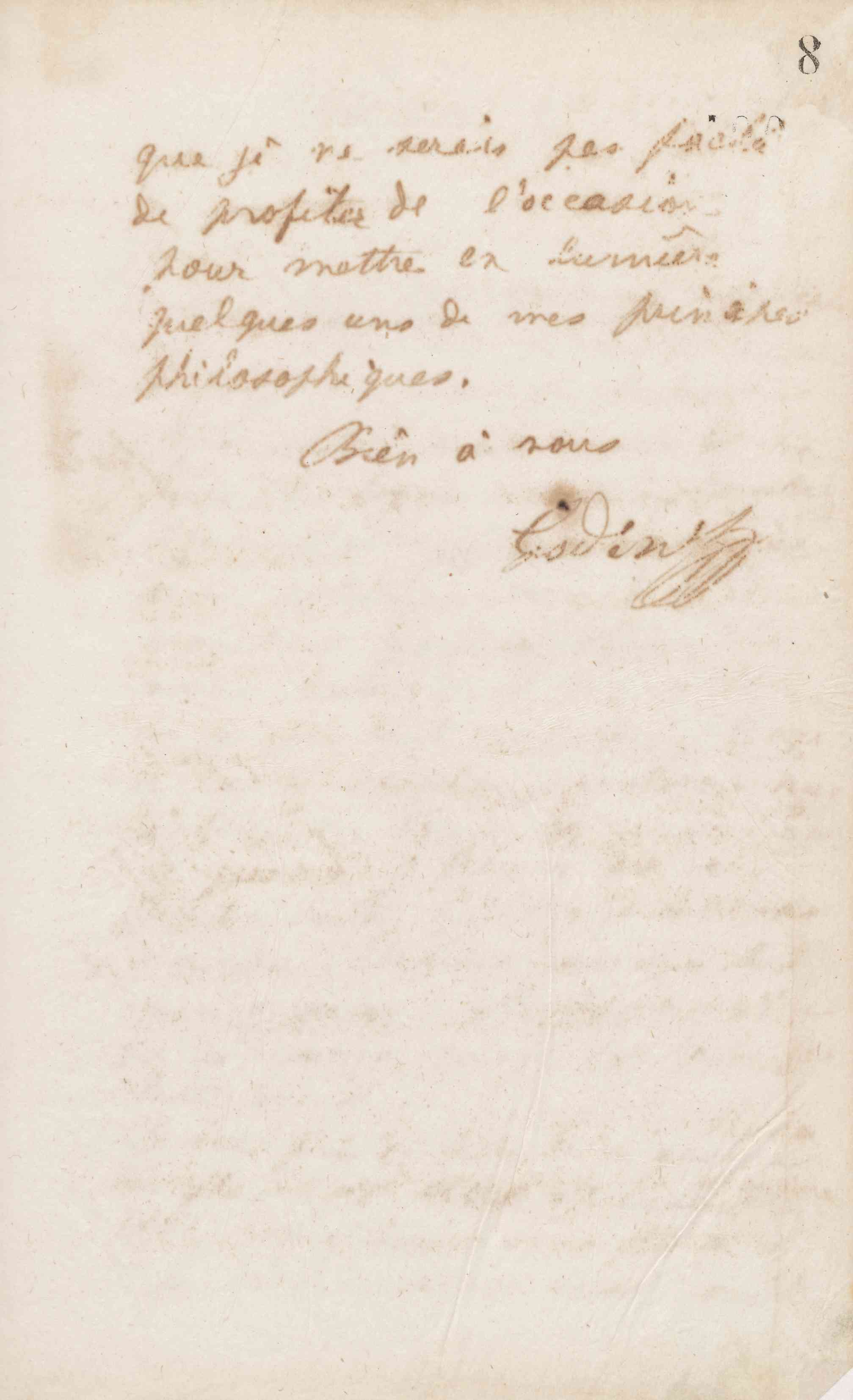 Jean-Baptiste André Godin à Édouard de Pompéry, 25 février 1872