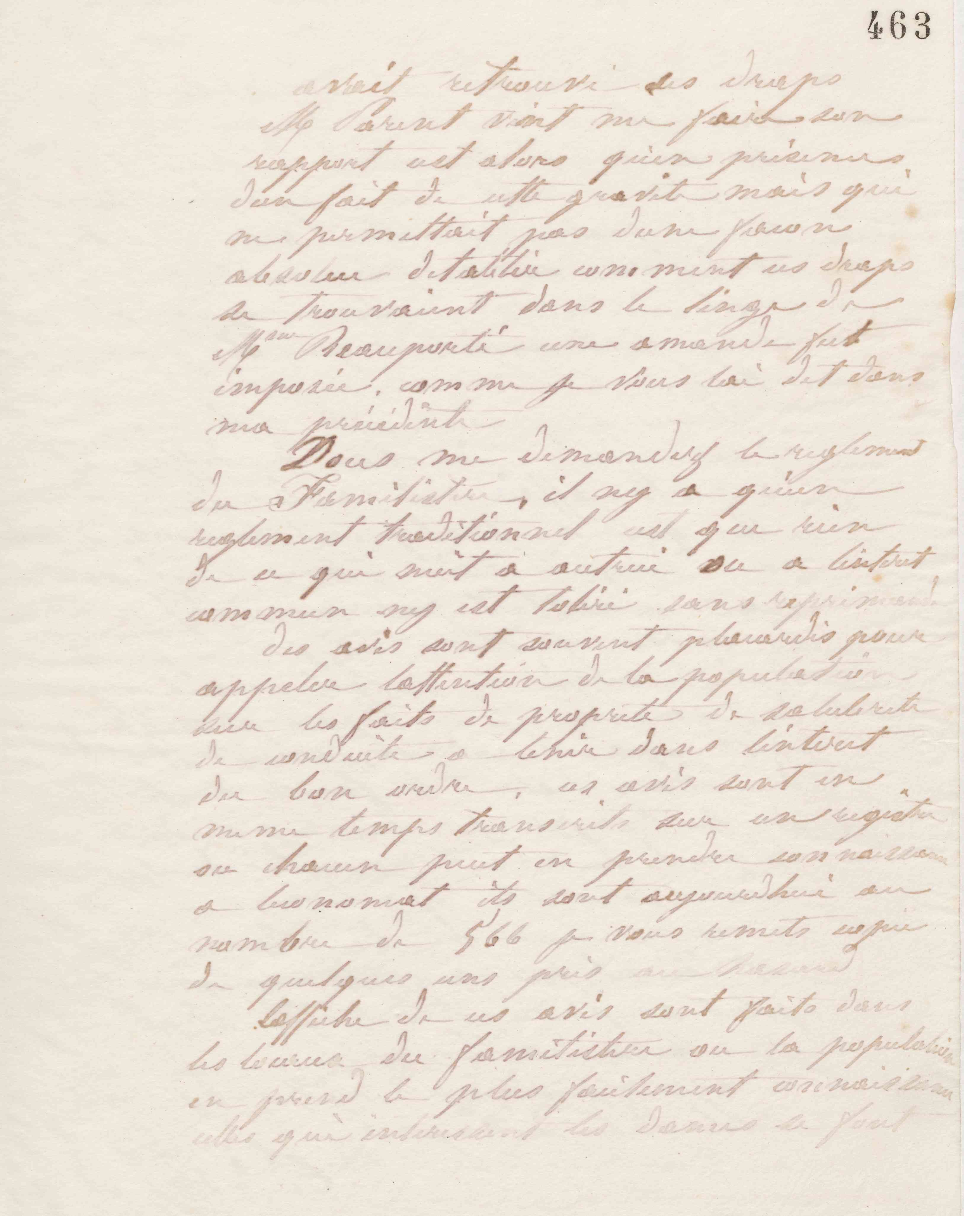 Jean-Baptiste André Godin à Édouard Larue, 8 novembre 1869