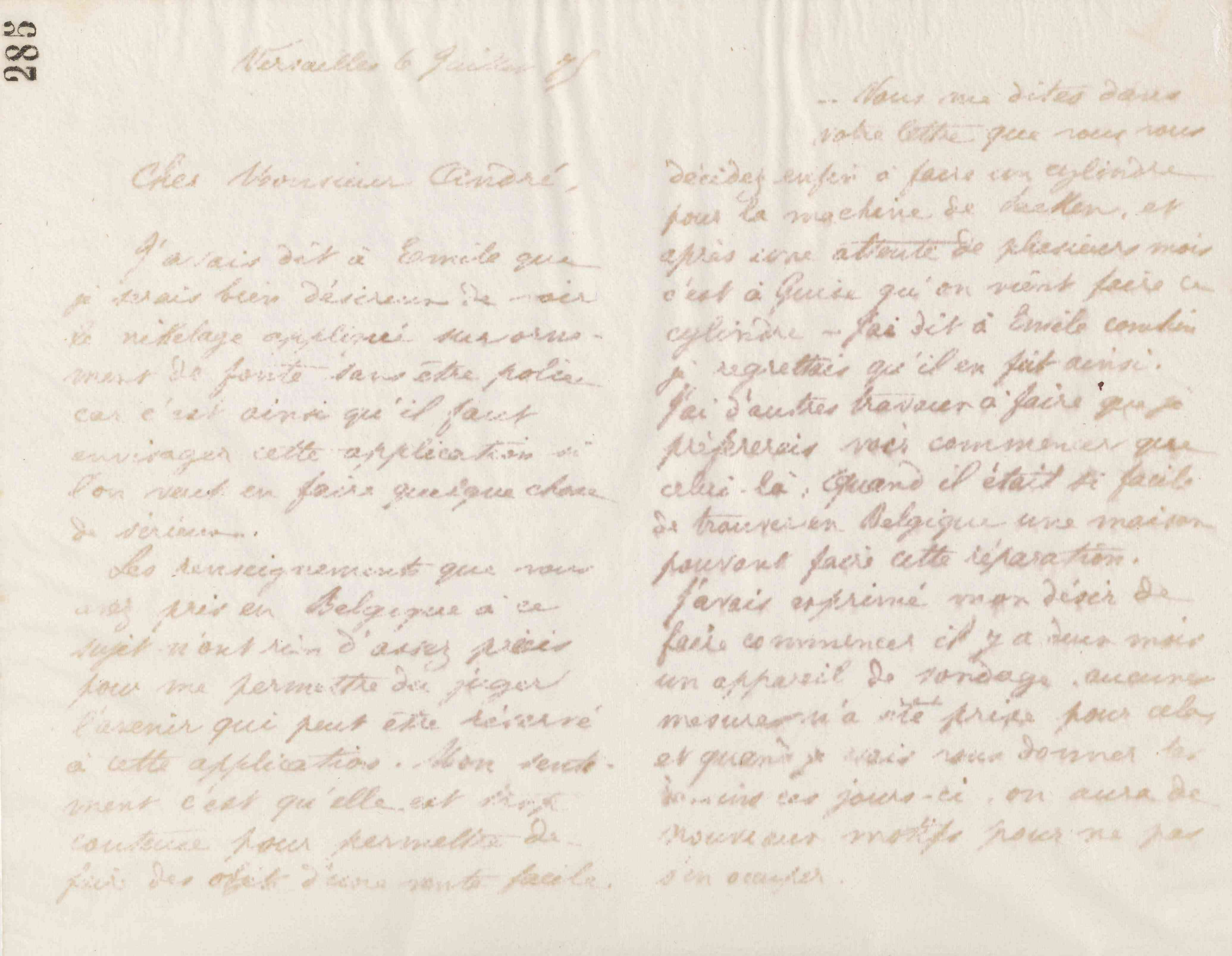 Jean-Baptiste André Godin à Eugène André, 6 juillet 1875