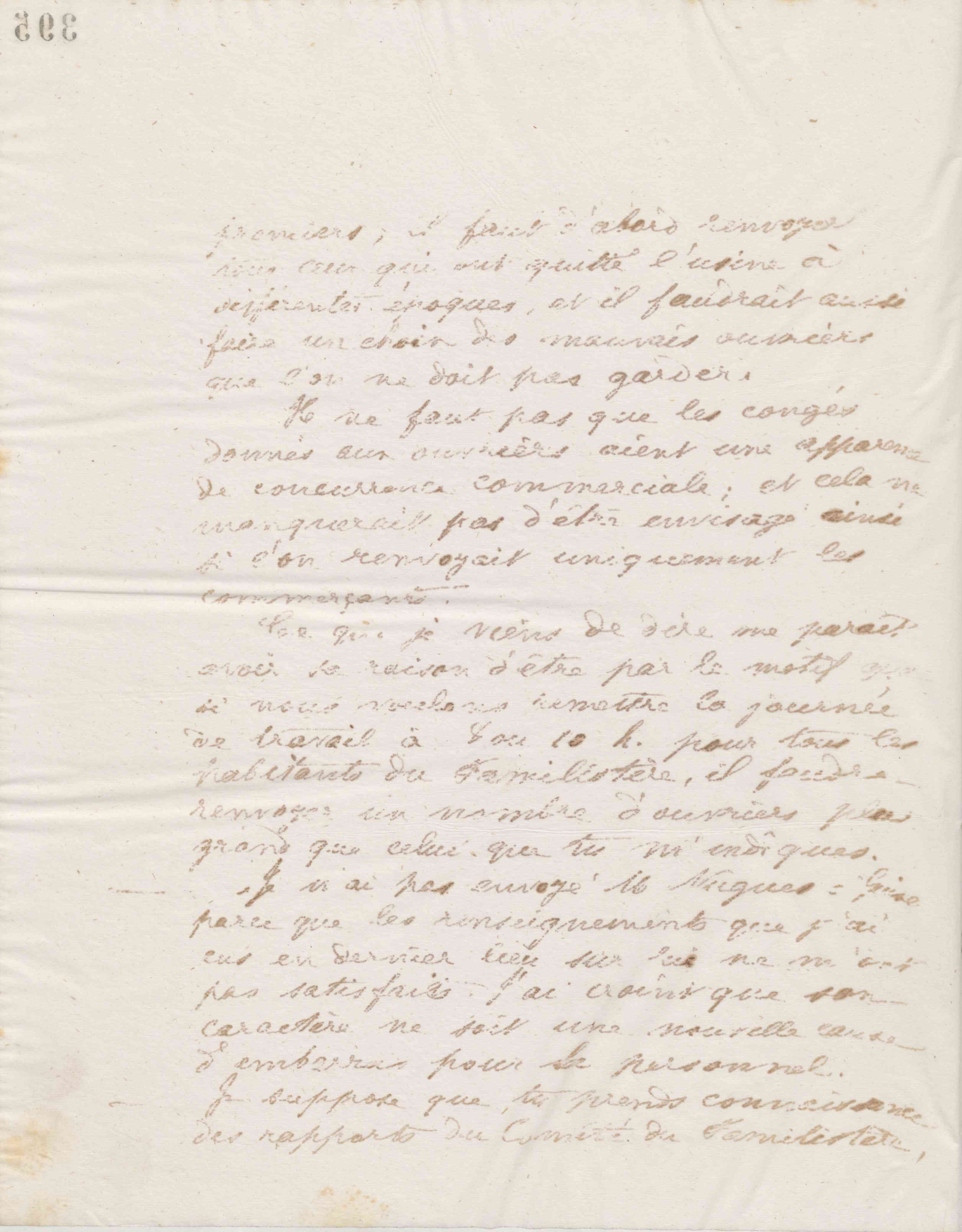 Jean-Baptiste André Godin à Émile Godin, 16 décembre 1874