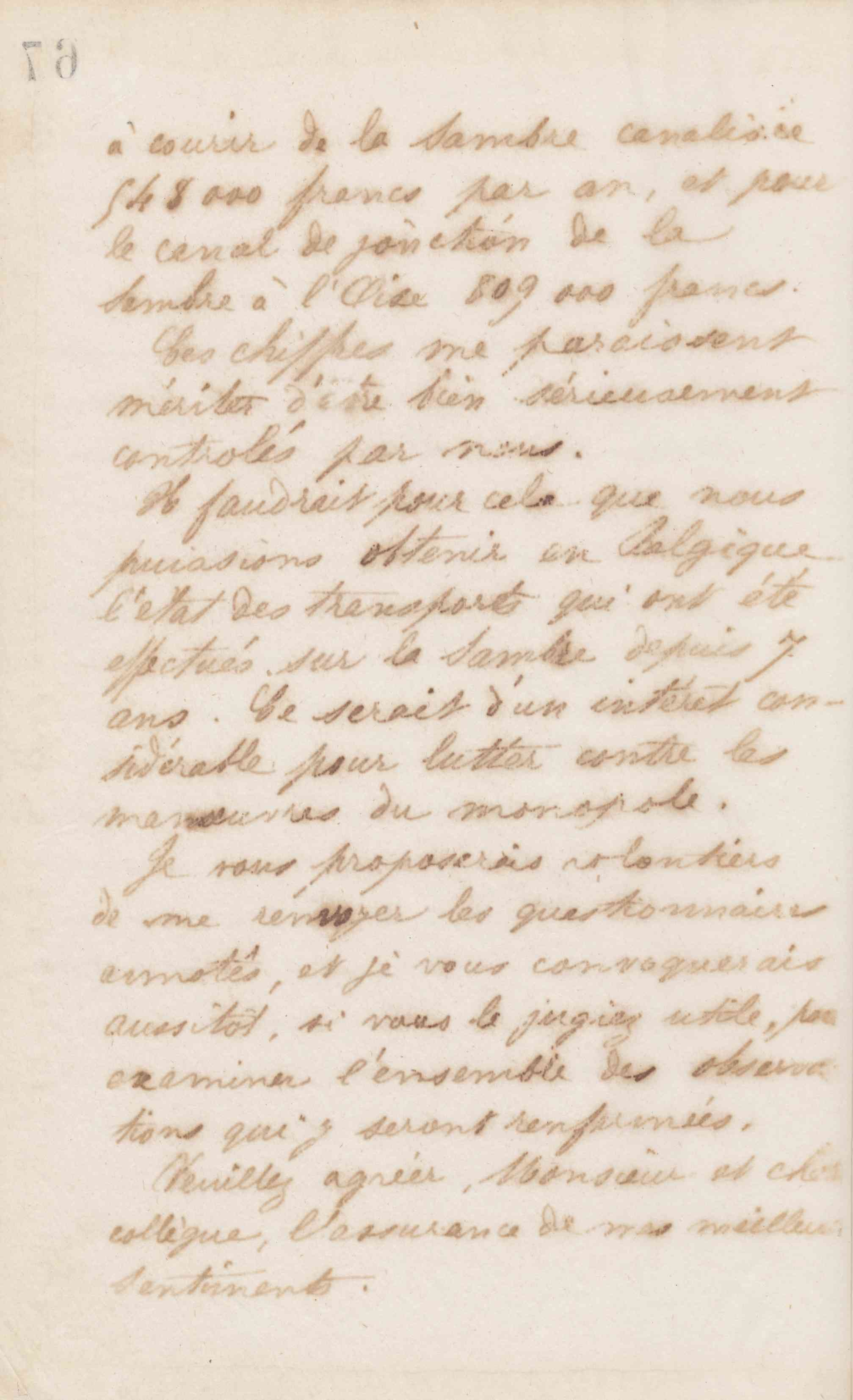 Jean-Baptiste André Godin aux conseillers généraux de l'Aisne, 8 mai 1872