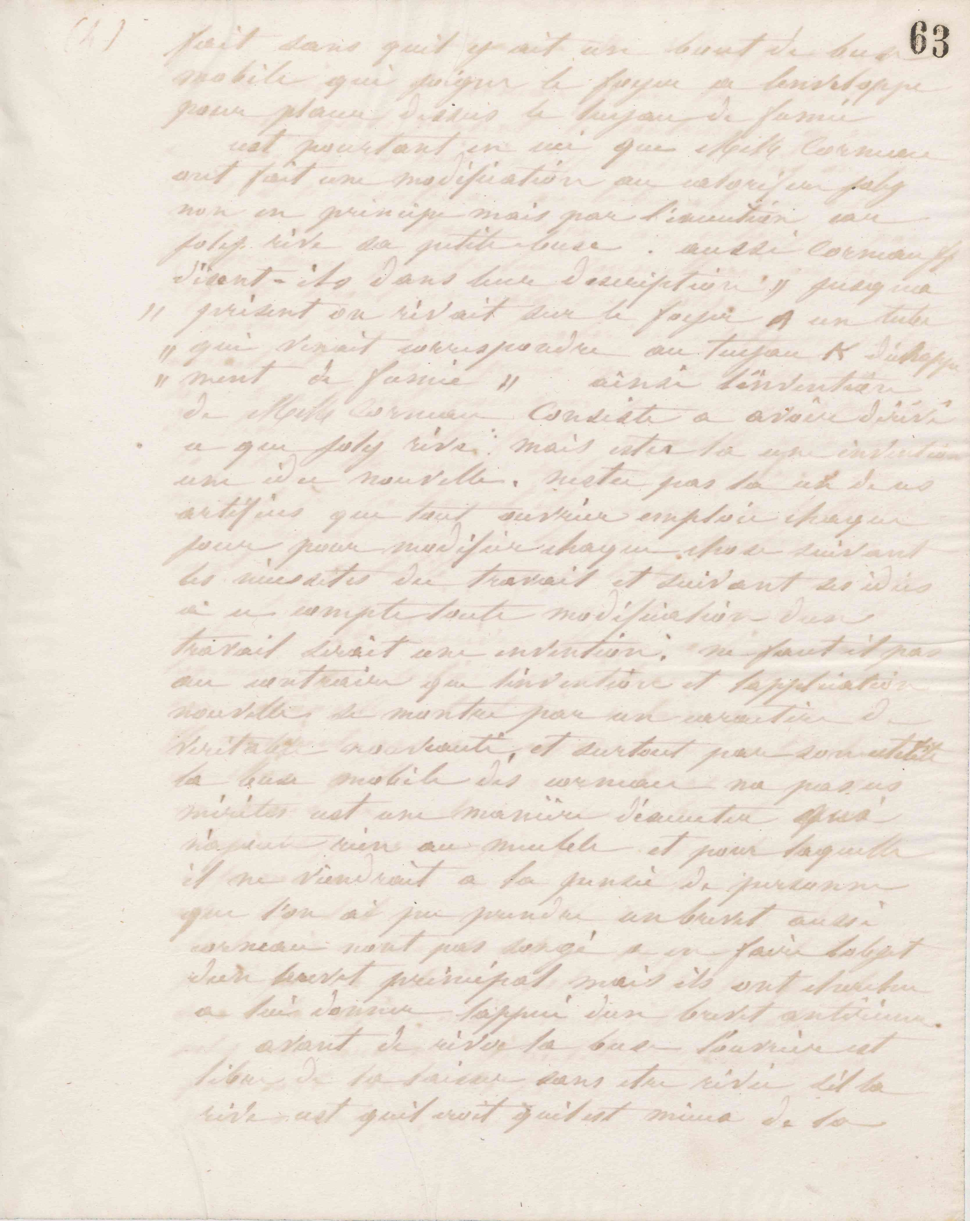 Jean-Baptiste André Godin à monsieur Dureteste, janvier 1864