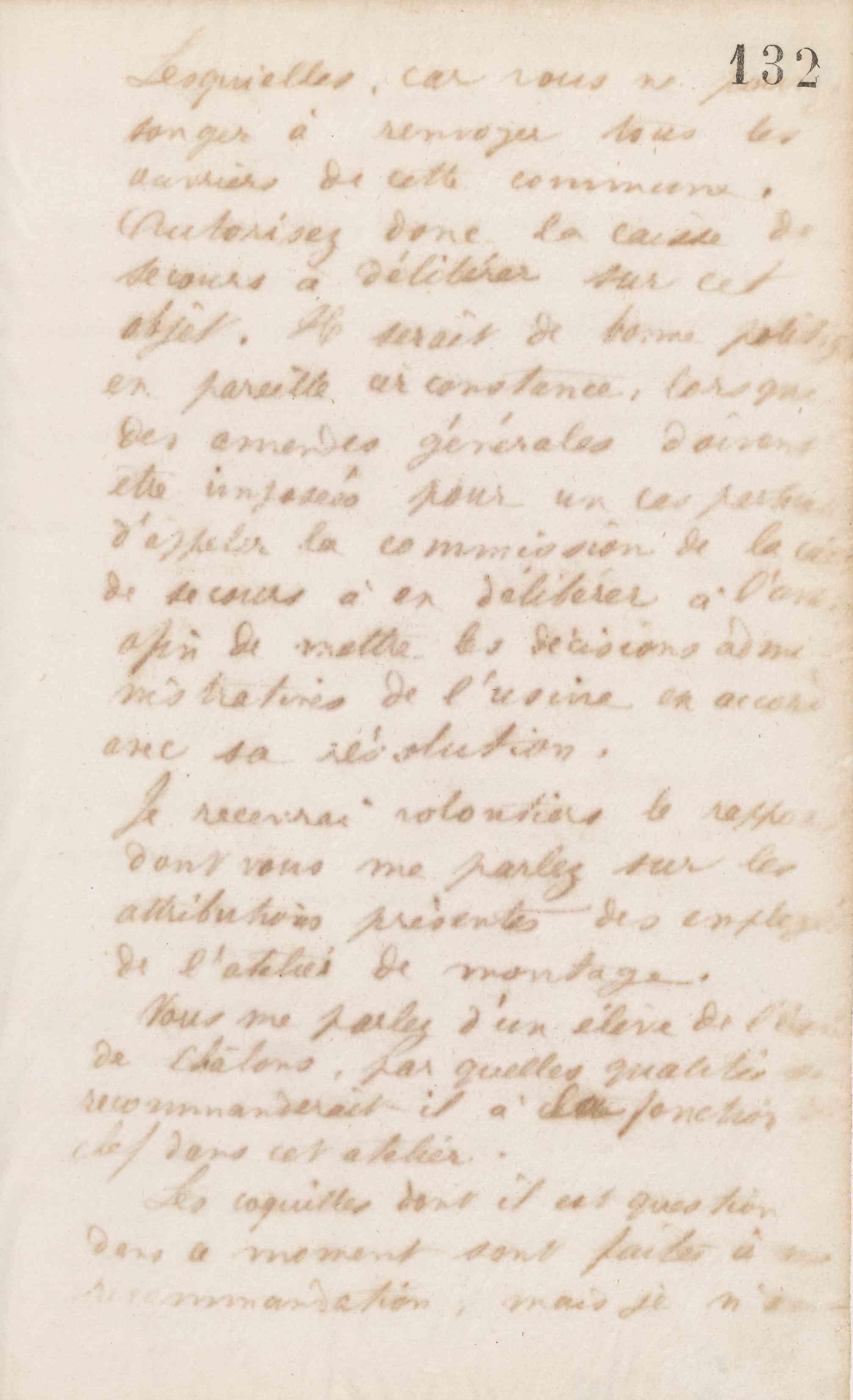 Jean-Baptiste André Godin à monsieur Loisy, 26 mai 1872