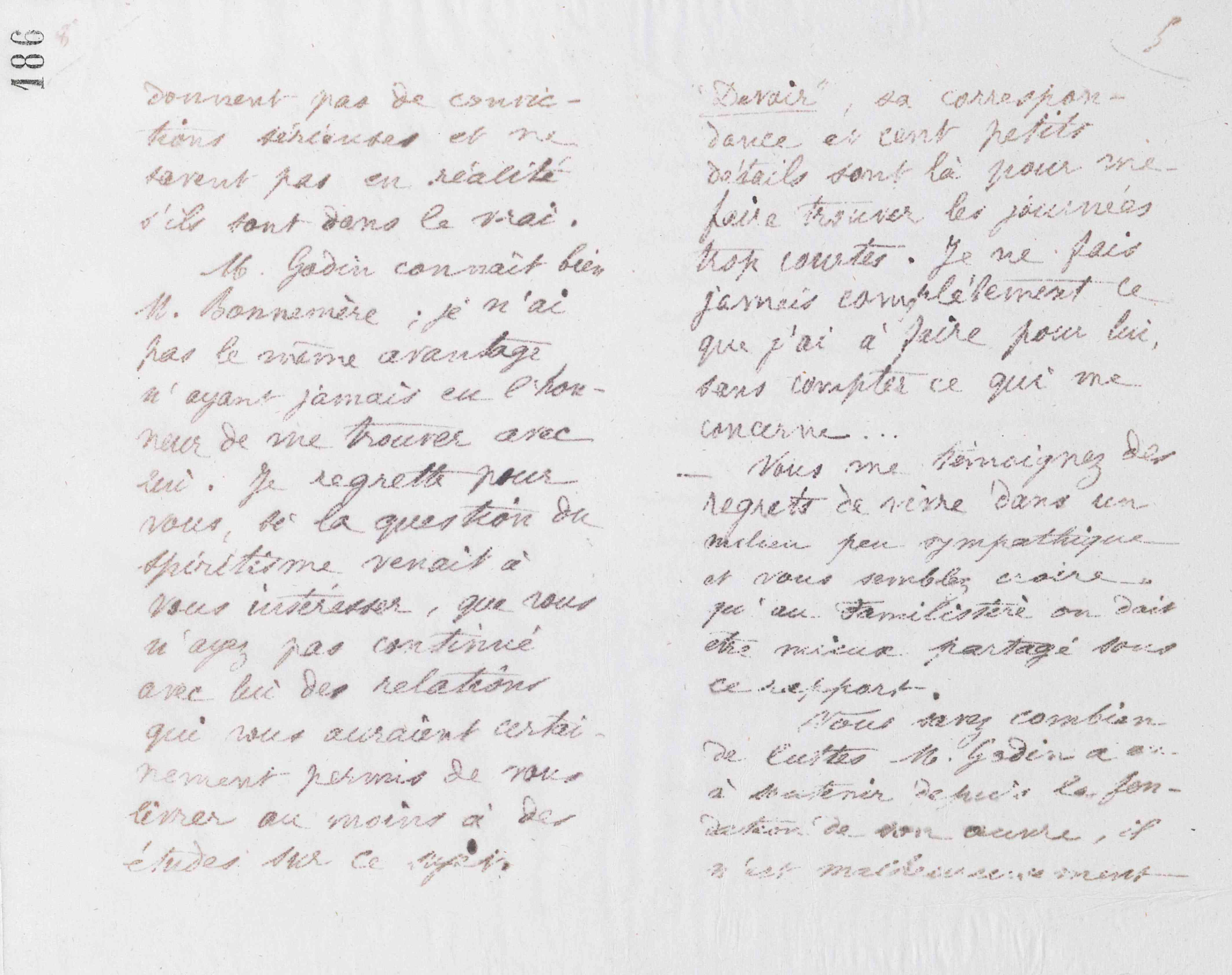 Marie Moret à Adèle Augustine Brullé, 27 décembre 1878