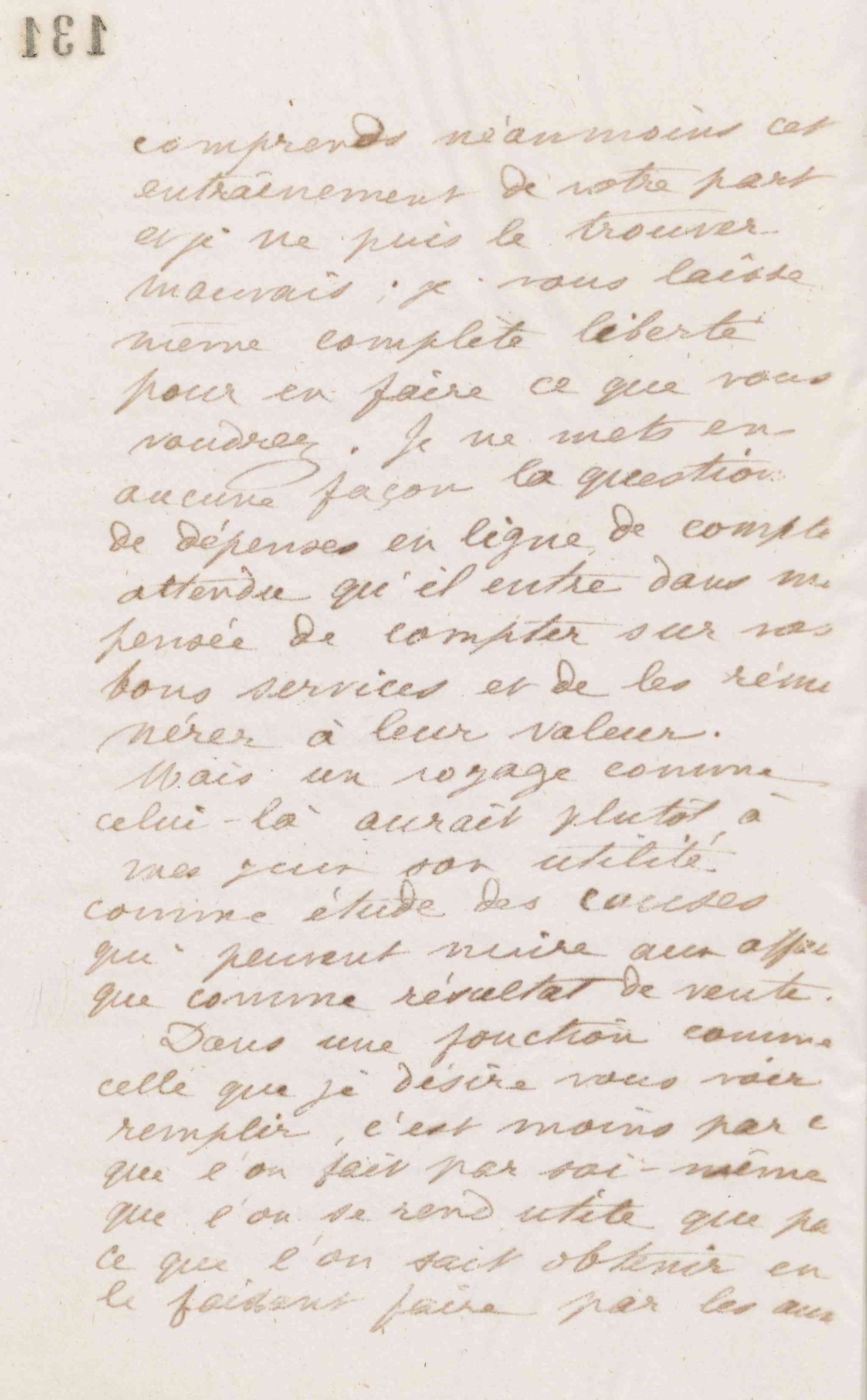 Jean-Baptiste André Godin à monsieur Delaruelle, 6 décembre 1873