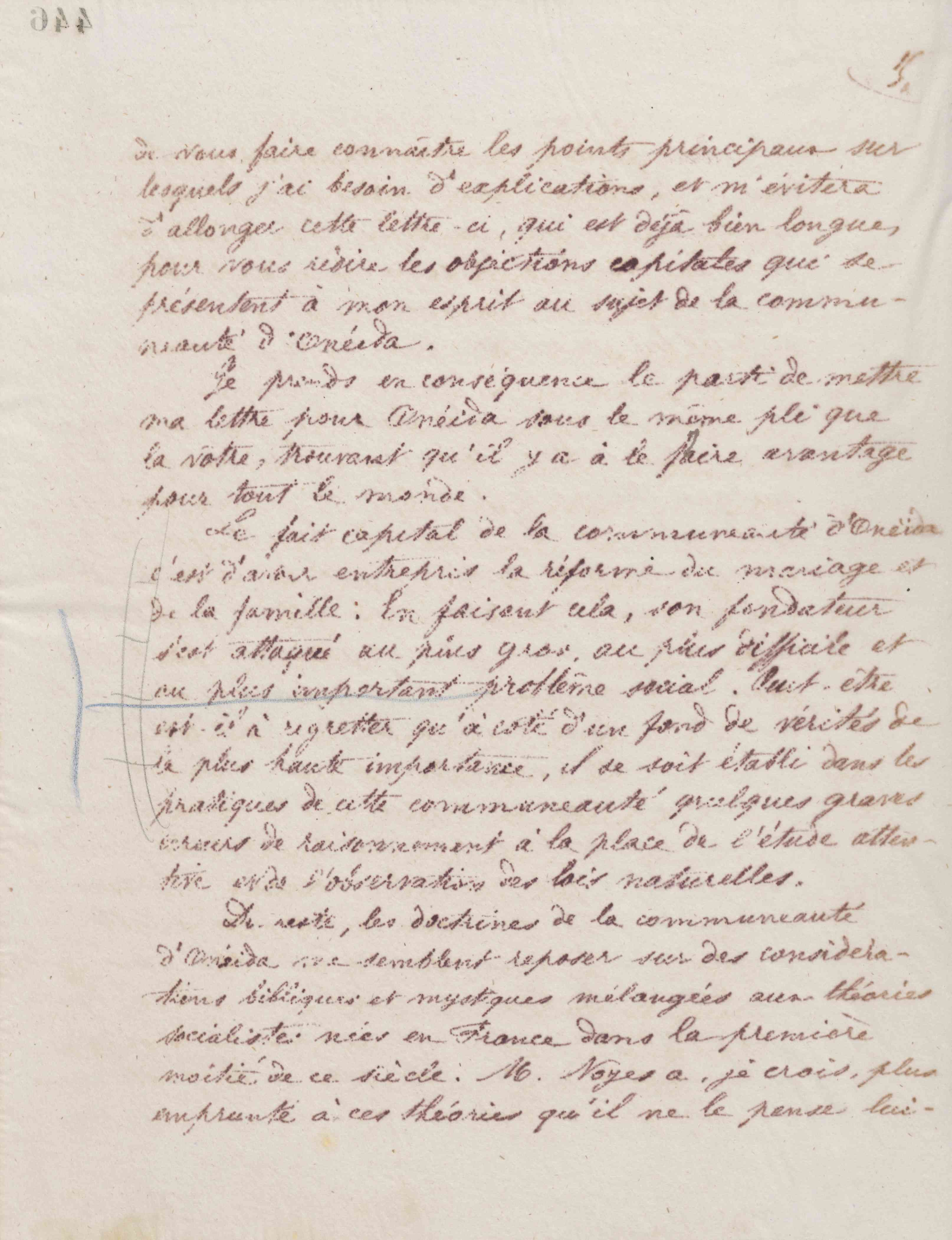 Jean-Baptiste André Godin à Antoine Massoulard, 10 juin 1876 Jean-Baptiste André Godin à Antoine Massoulard, 10 juin 1876