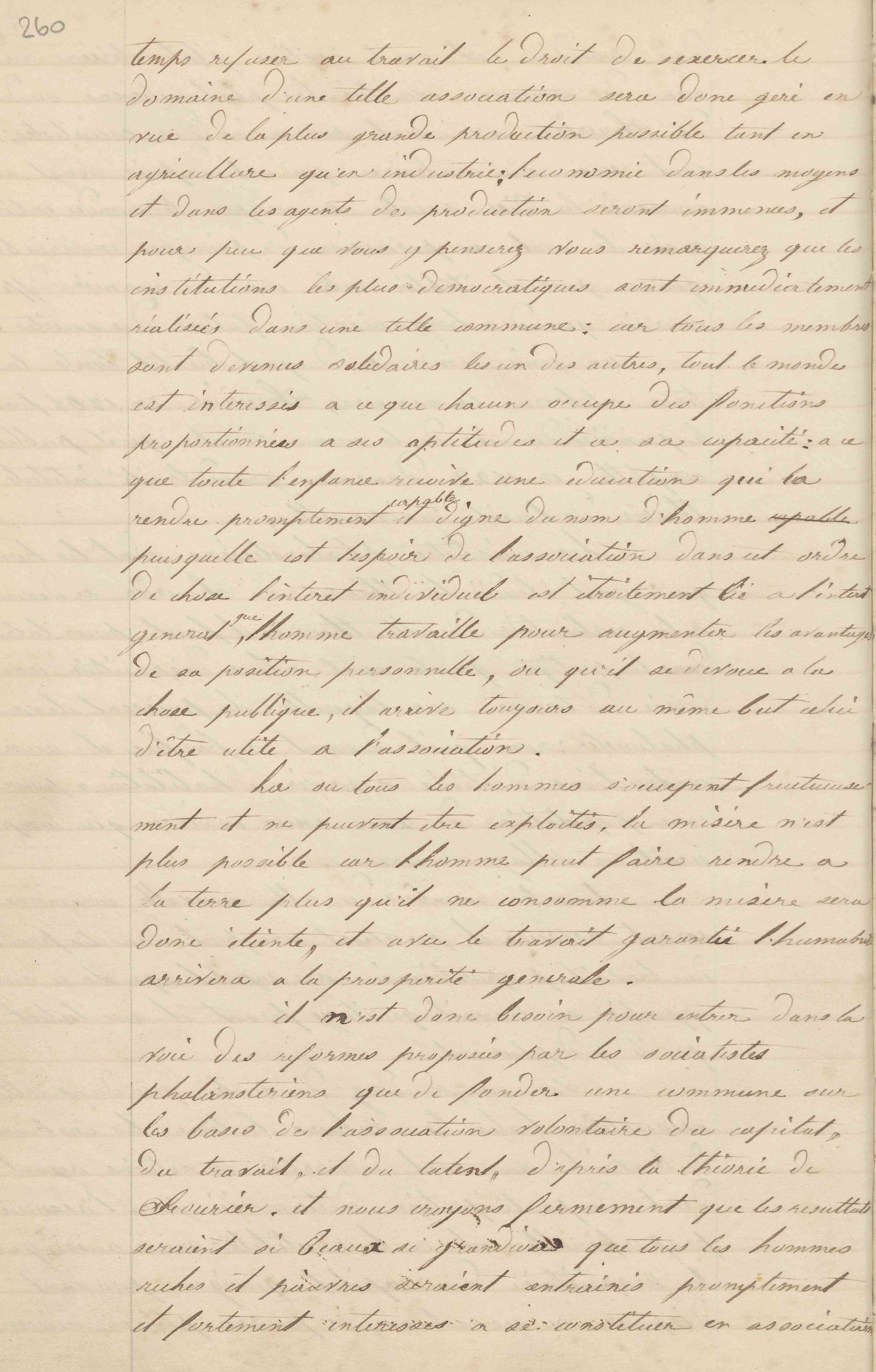 Jean-Baptiste André Godin à monsieur L. Bernus, 3 décembre 1848 Jean-Baptiste André Godin à monsieur L. Bernus, 3 décembre 1848