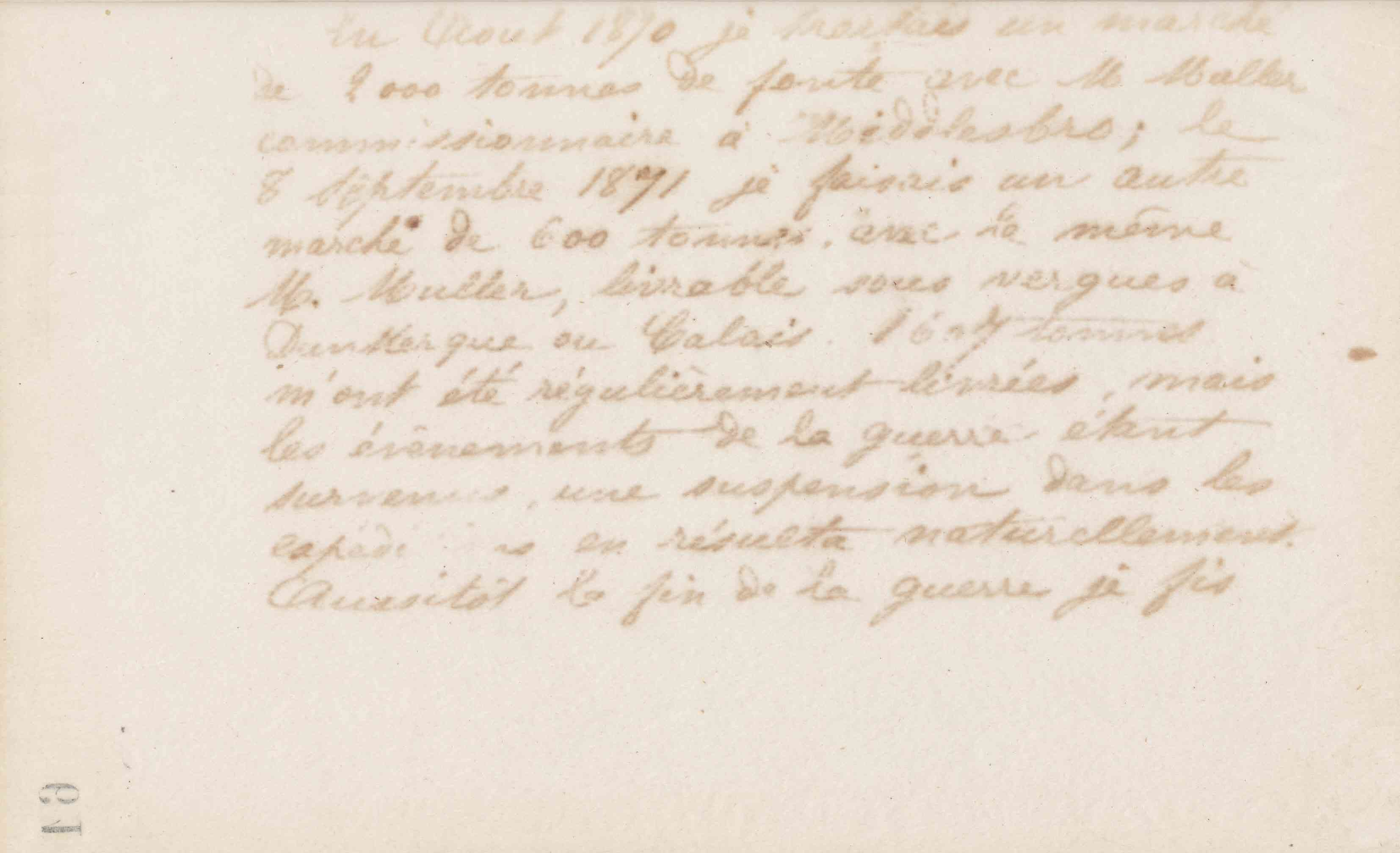 Jean-Baptiste André Godin à Germain Marie Maxime Desnoyers, 7 mai 1872