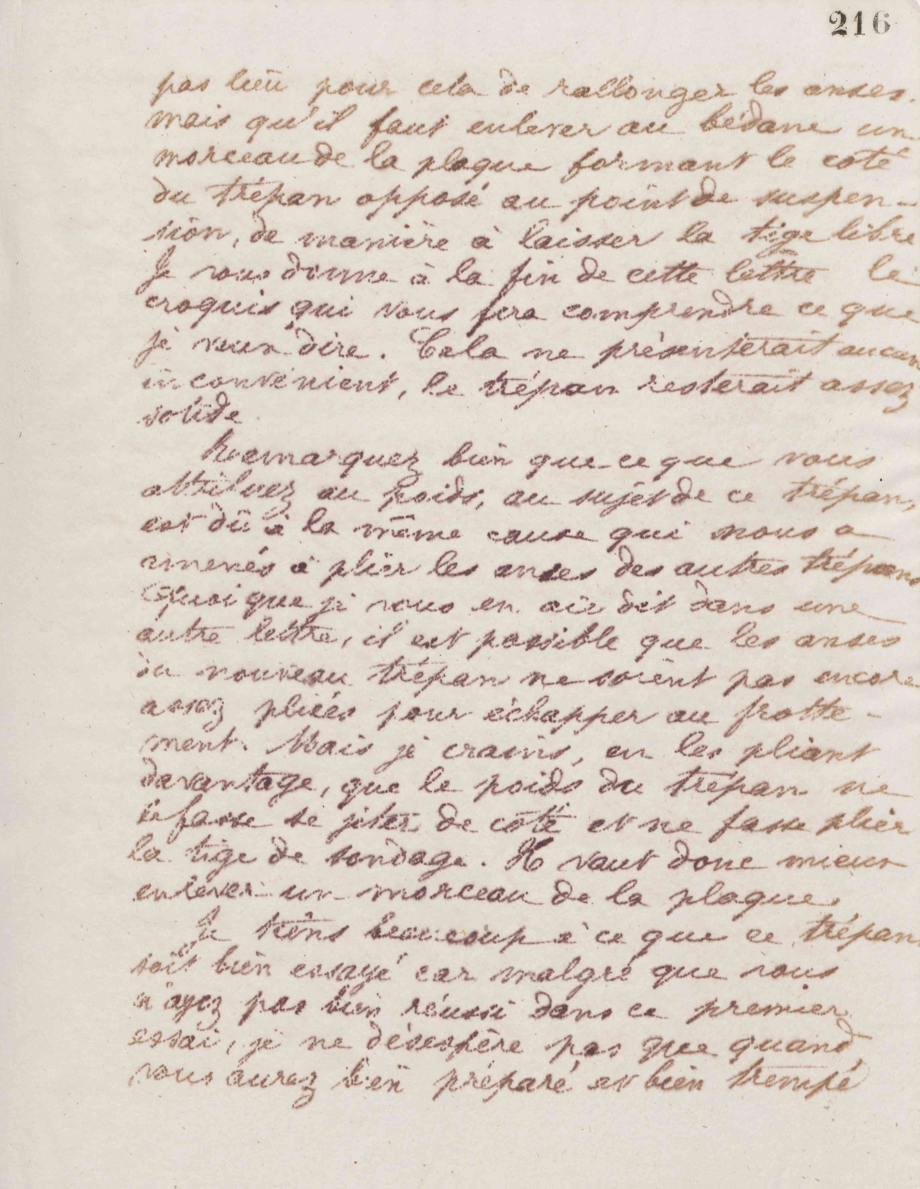 Jean-Baptiste André Godin à monsieur Chamolle, 21 janvier 1876