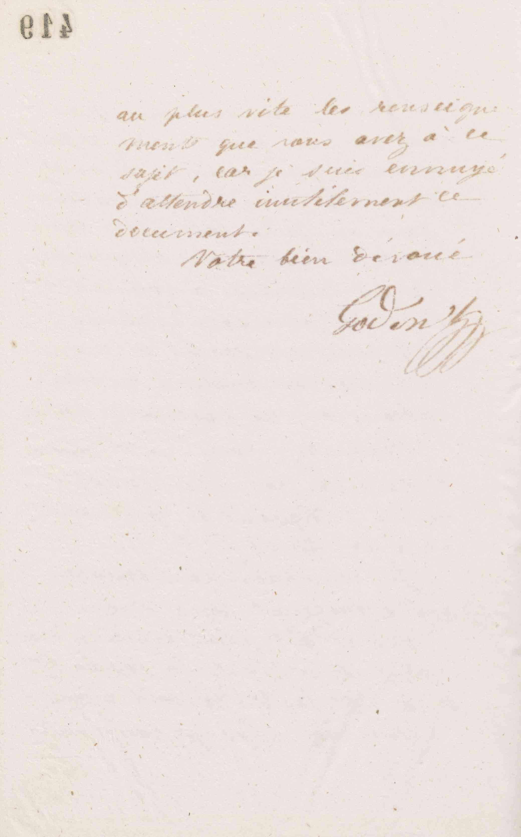 Jean-Baptiste André Godin à Alfred Denisart, 17 mars 1874