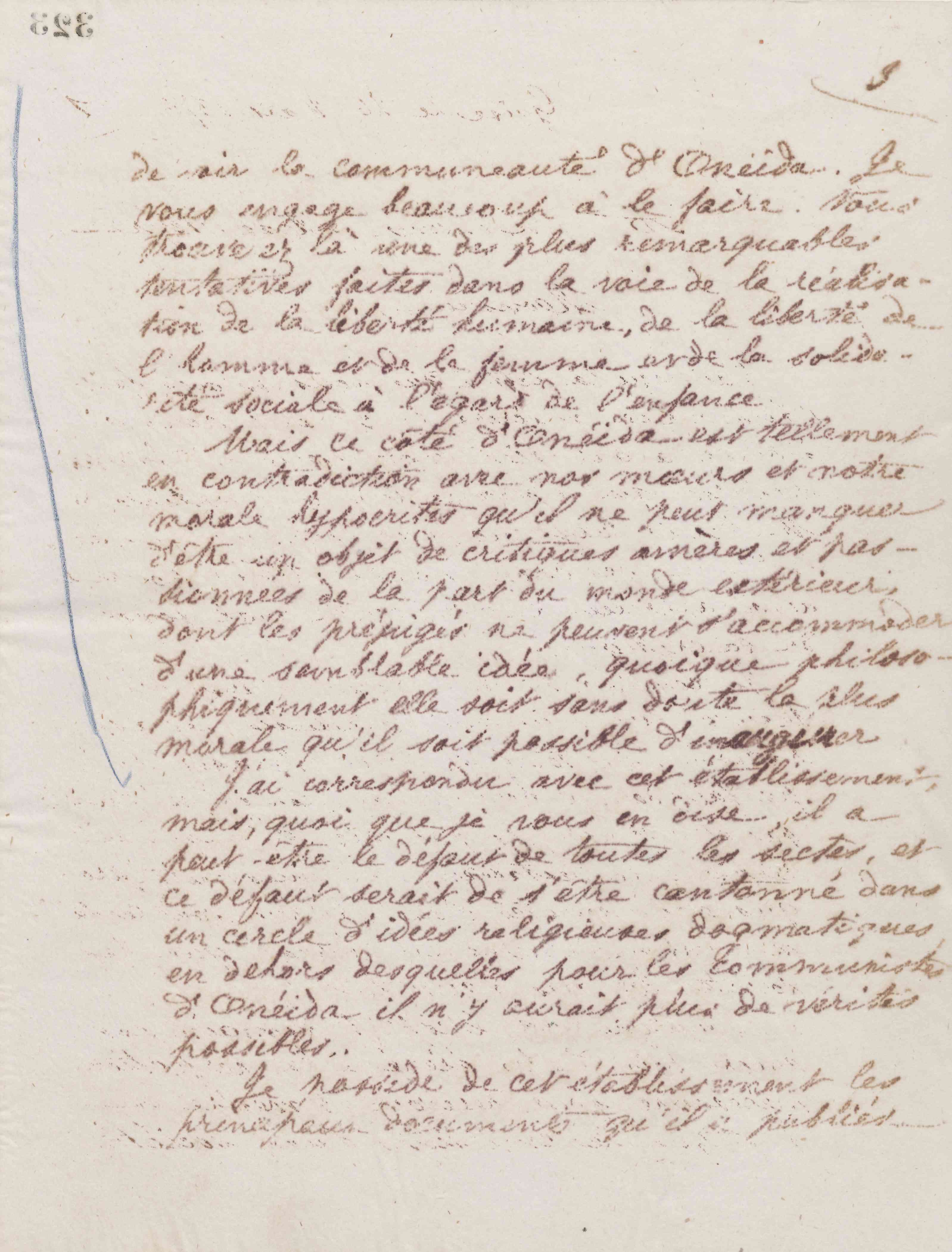 Jean-Baptiste André Godin à Antoine Massoulard, 26 mars 1876