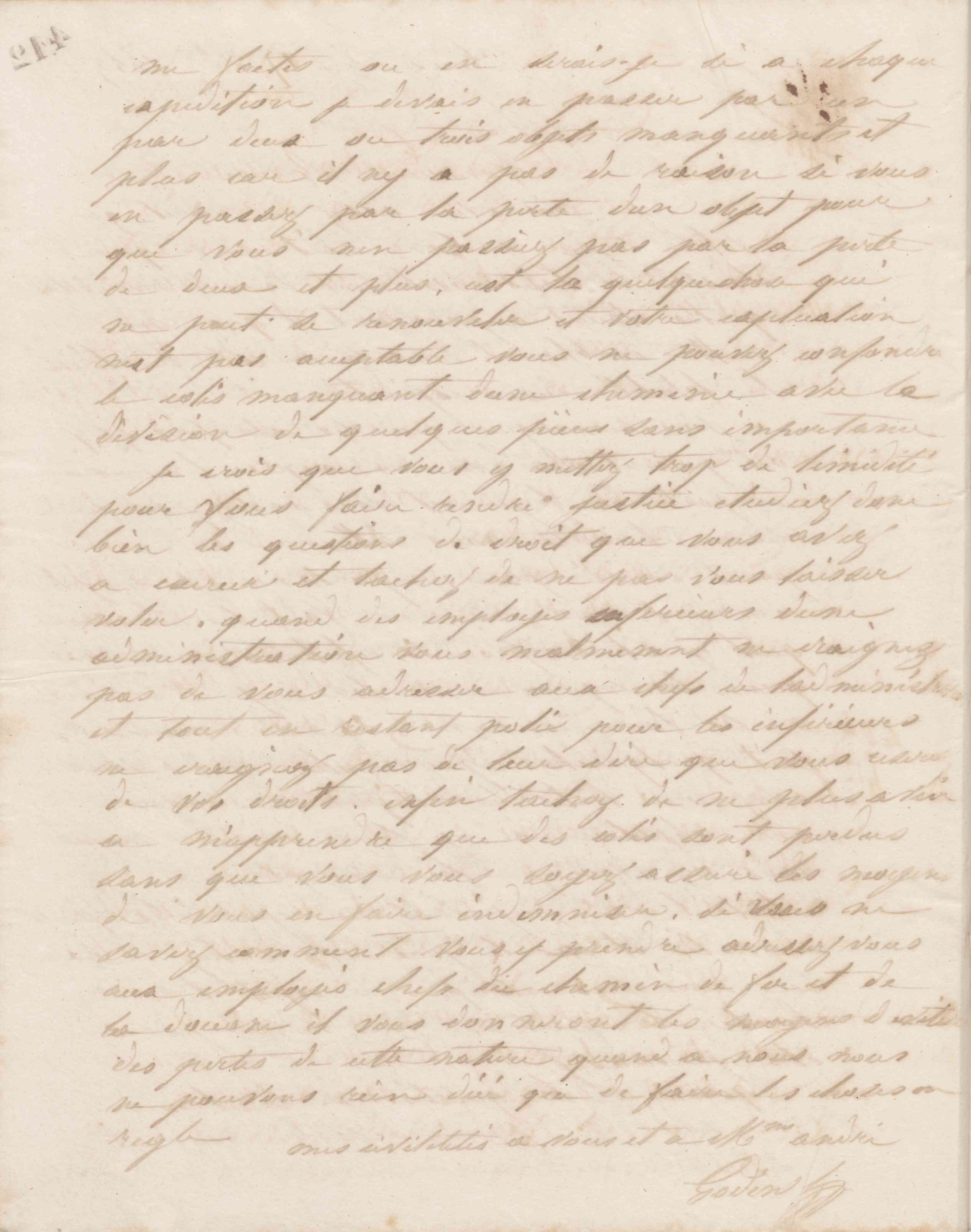 Jean-Baptiste André Godin à Eugène André, 17 octobre 1863