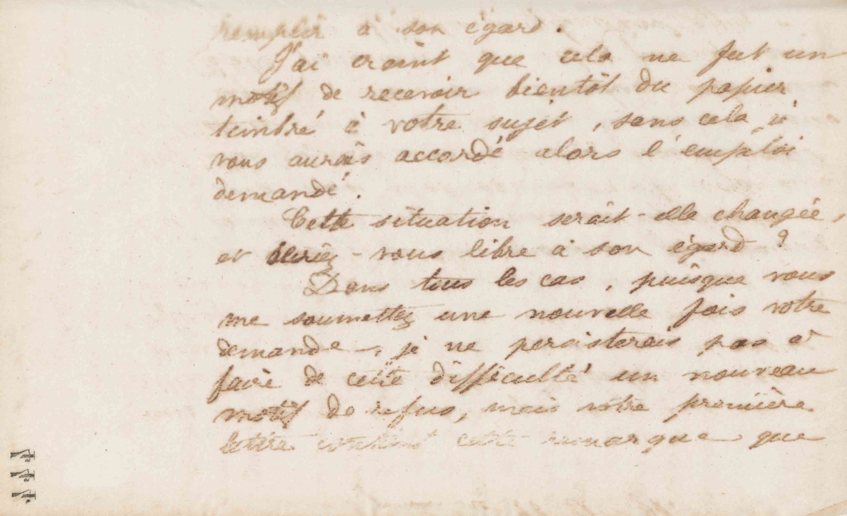 Jean-Baptiste André Godin à monsieur Debetz, 28 décembre 1872