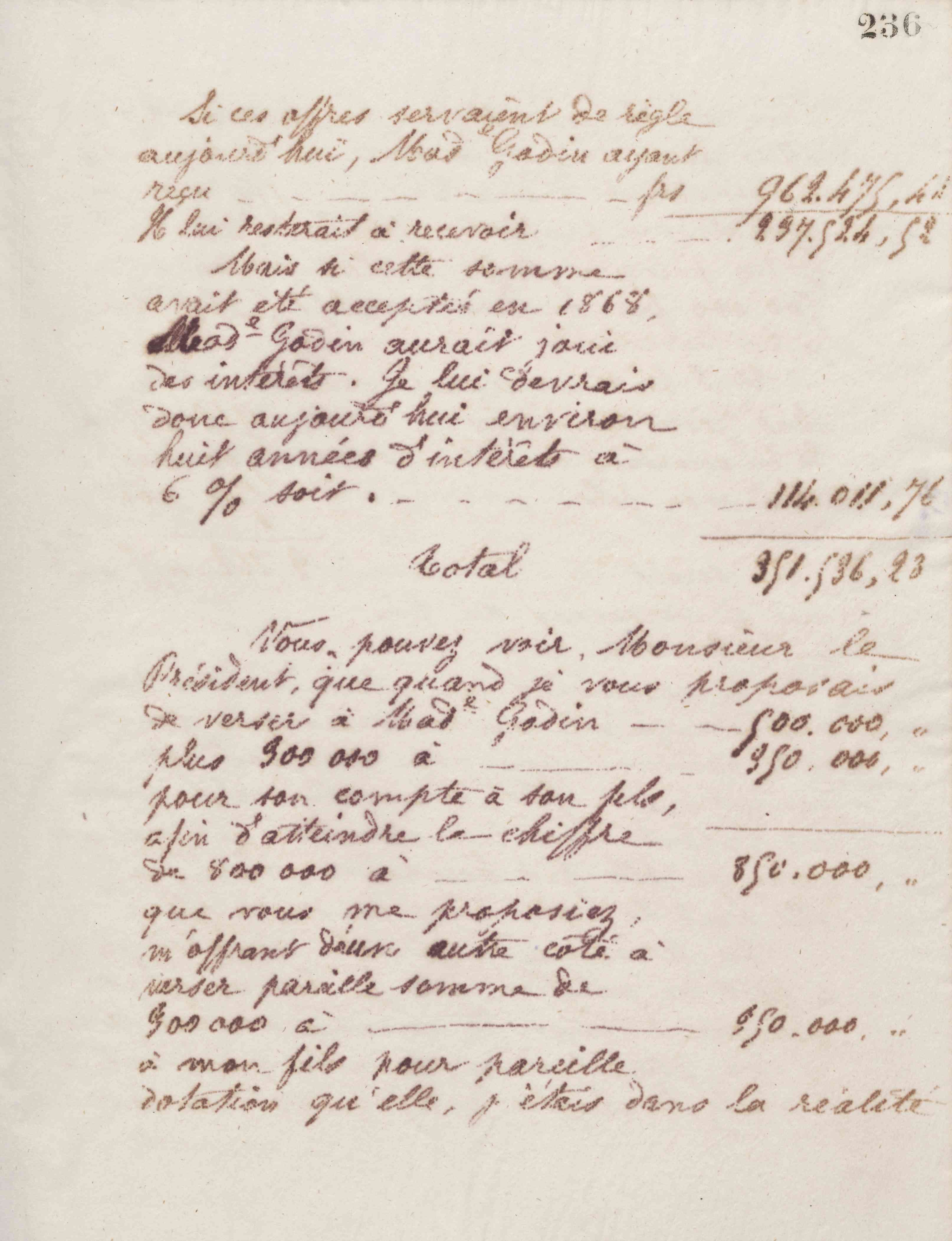 Jean-Baptiste André Godin à monsieur Quest, 2 février 1876