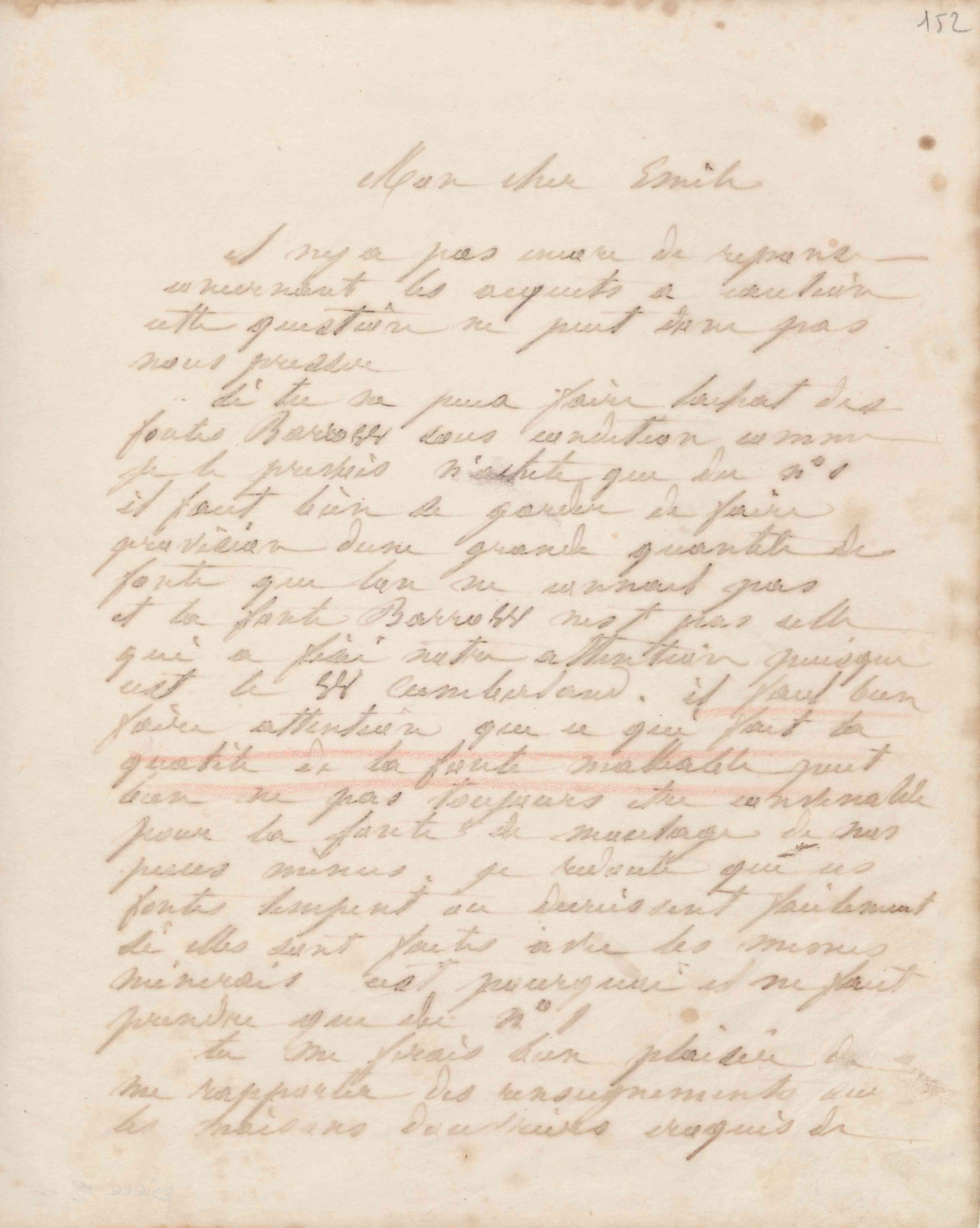 Jean-Baptiste André Godin à Émile Godin, avant le 10 juillet 1869
