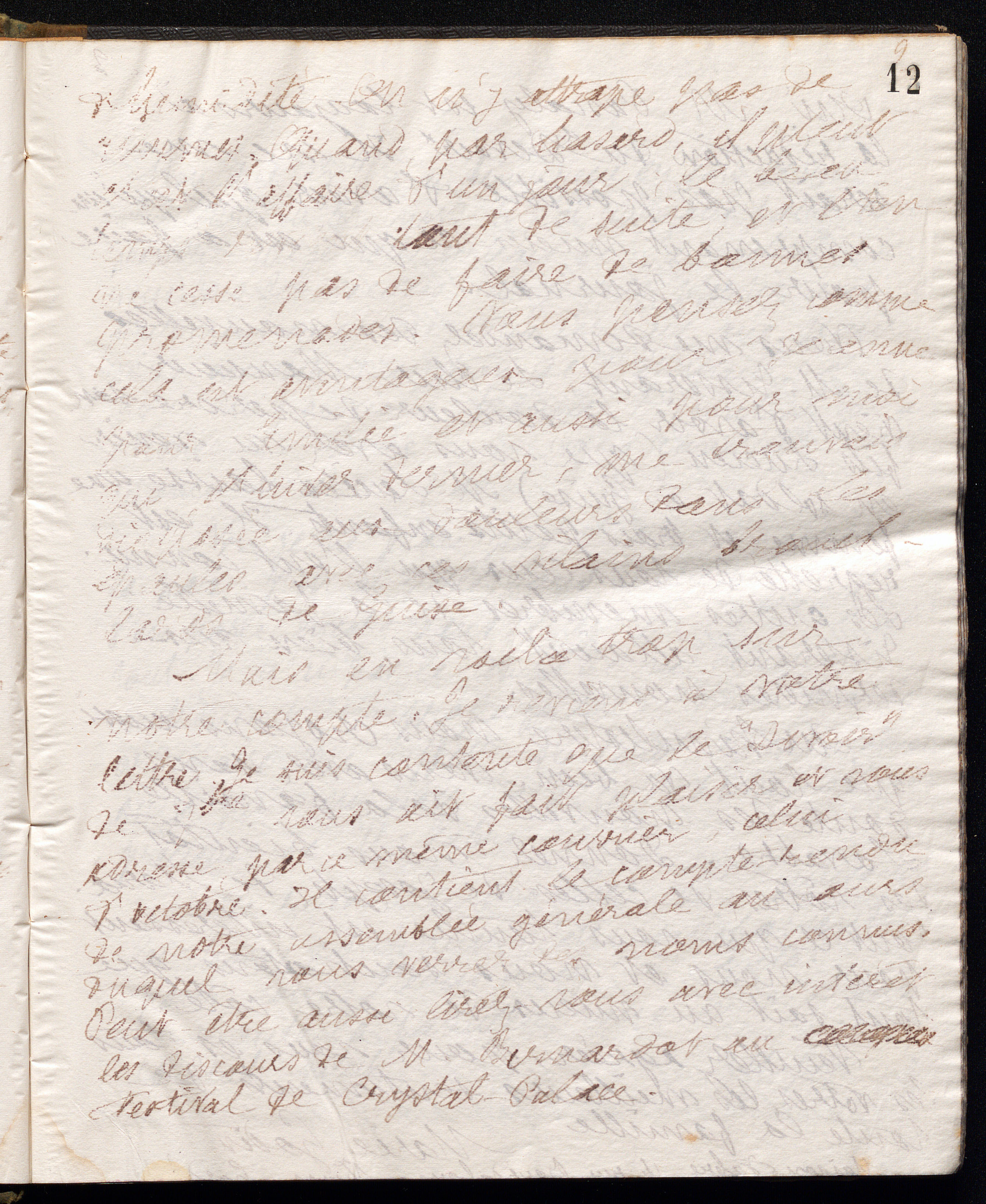 Marie Moret à Isanie Ducruet, 16 décembre 1892