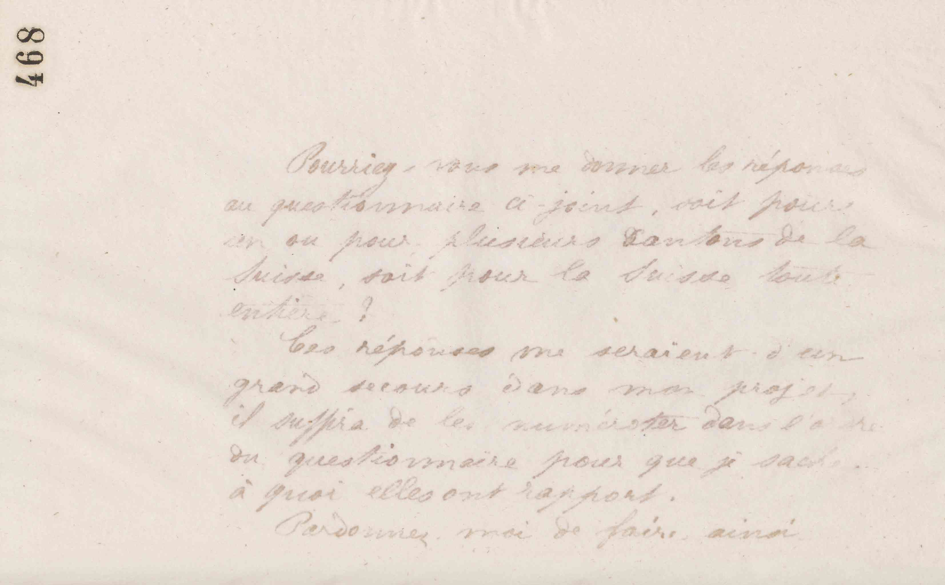 Jean-Baptiste André Godin à Édouard Raoux, 11 juillet 1873