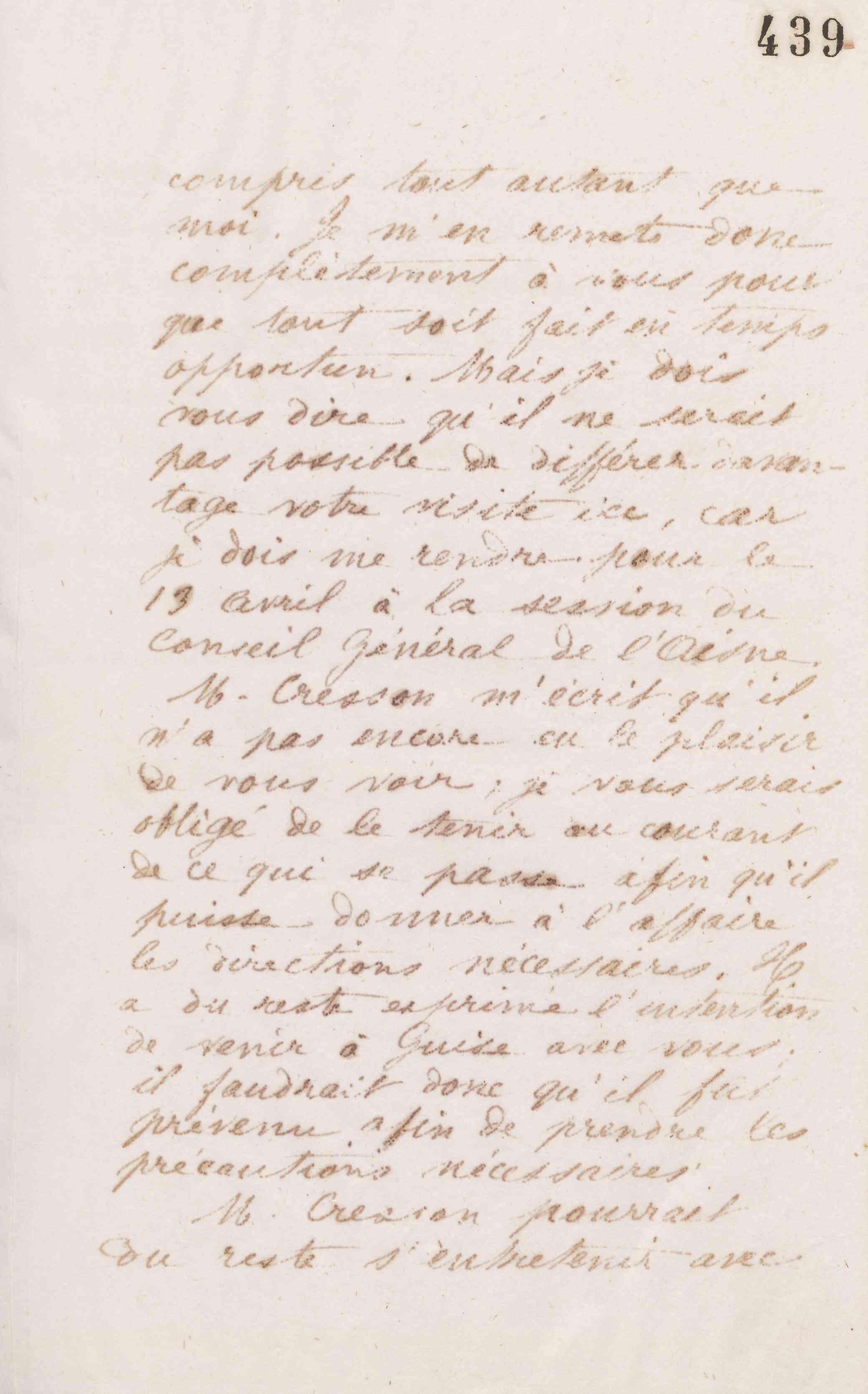 Jean-Baptiste André Godin à Jean-Augustin Barral, 31 mars 1874