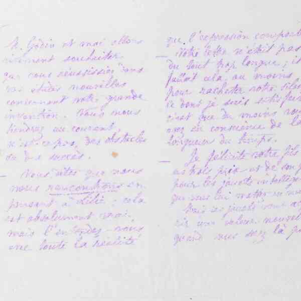 Marie Moret à Antoine Massoulard, 26 août 1879