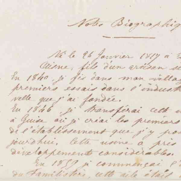 Jean-Baptiste André Godin à Ernest Leroux, 2 août 1873