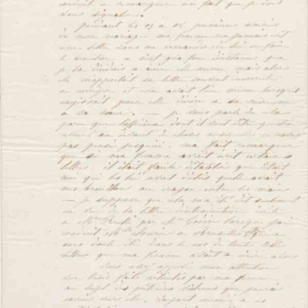 Jean-Baptiste André Godin à Jules Favre, 1er mars 1864