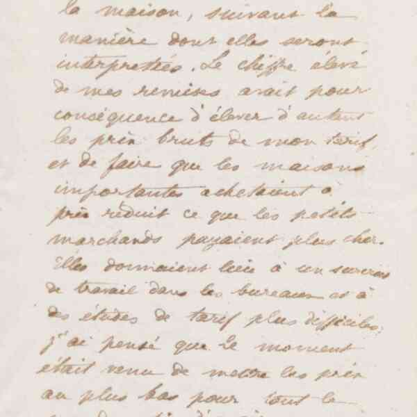 Jean-Baptiste André Godin à monsieur Delaruelle, 9 décembre 1873