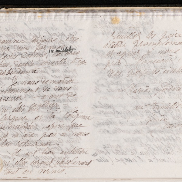 Marie Moret à Henry Herth, 10 juin 1896