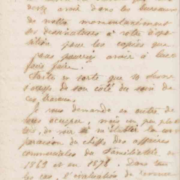 Jean-Baptiste André Godin à Alfred Denisart, 8 décembre 1872