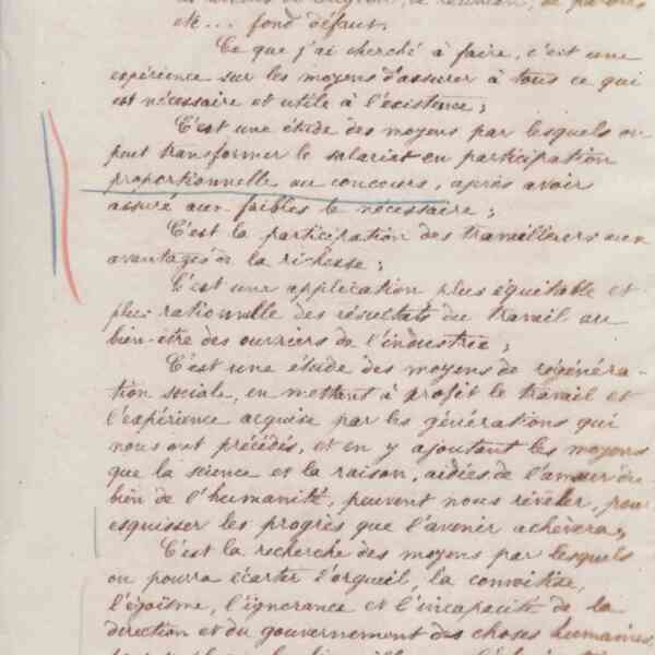 Jean-Baptiste André Godin à Antoine Massoulard, 10 juin 1876