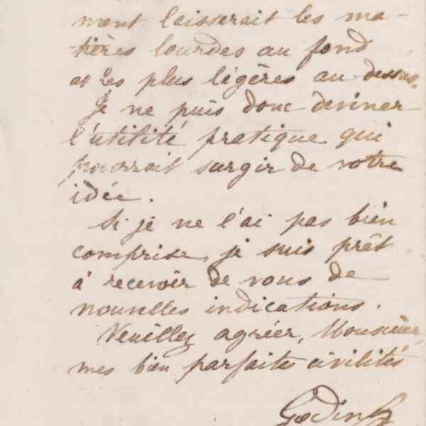 Jean-Baptiste André Godin à Guillaume Ernest Cresson, 10 mars 1873