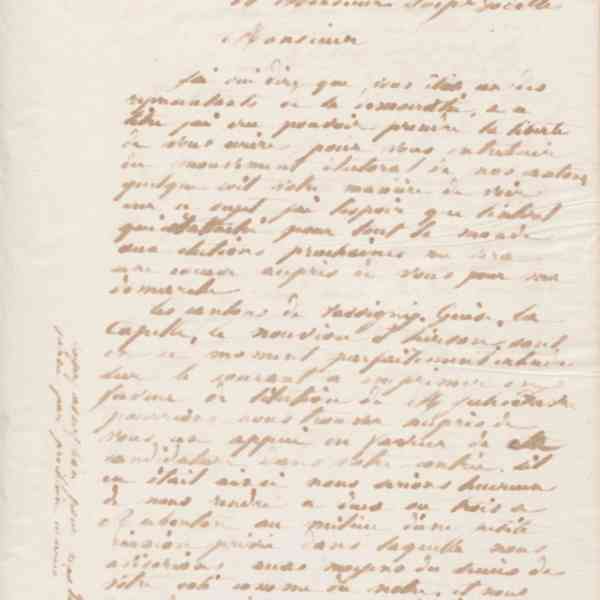 Jean-Baptiste André Godin à Joseph Soye, 16 avril 1869