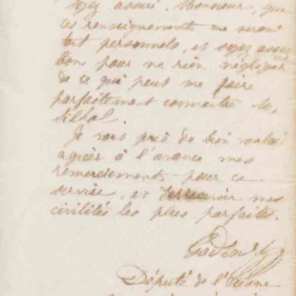 Jean-Baptiste André Godin à Joseph Daumas, 22 novembre 1872