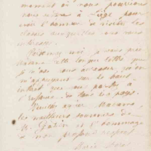 Marie Moret à Claire Muller, après le 5 septembre 1872